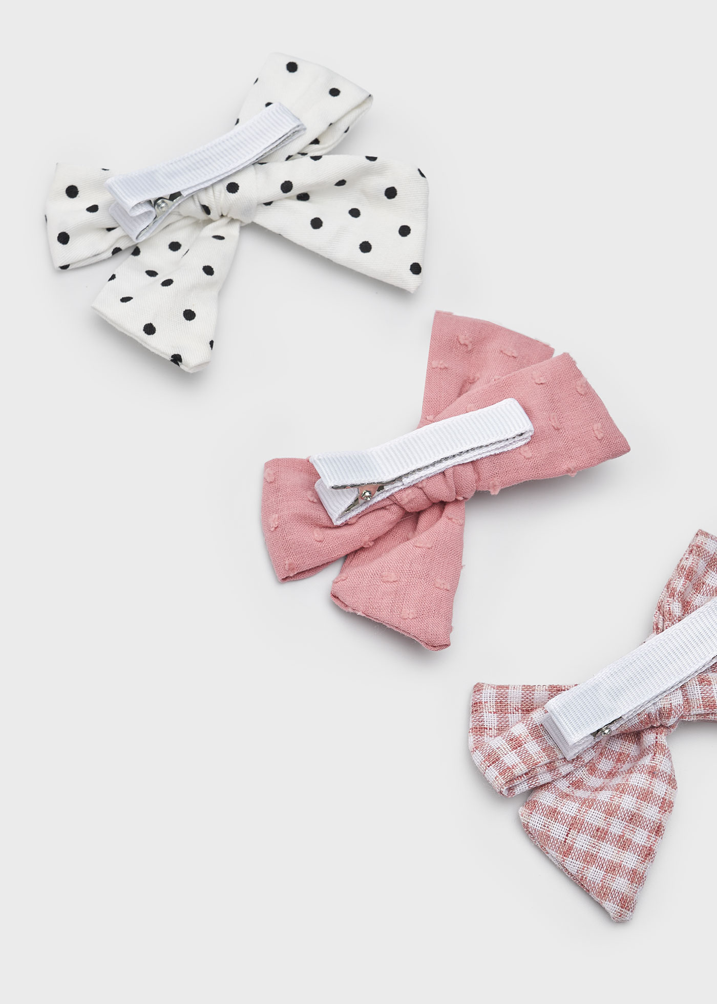 Girl Set of Three Bow Clips
