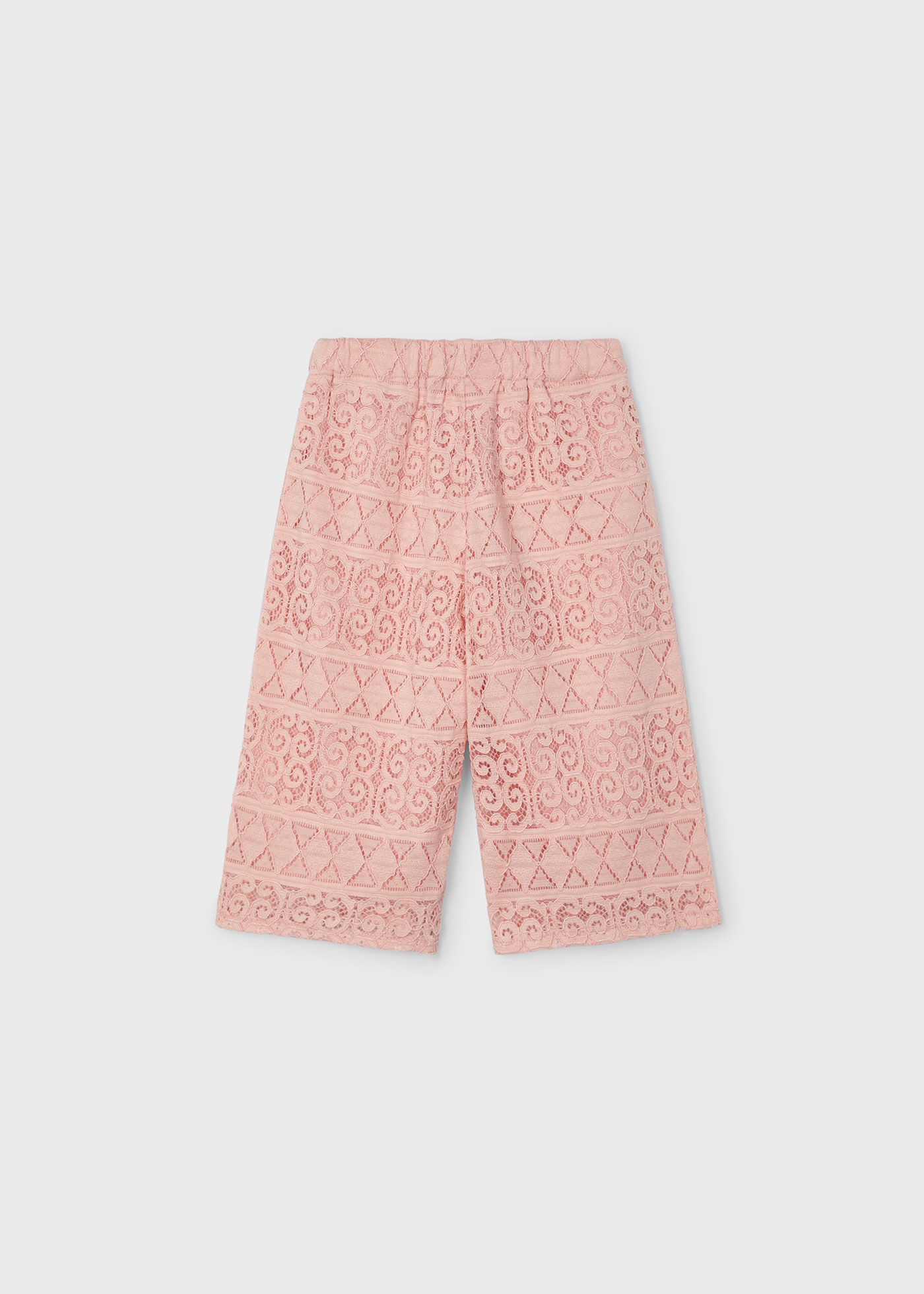 Girl crochet culotte trousers