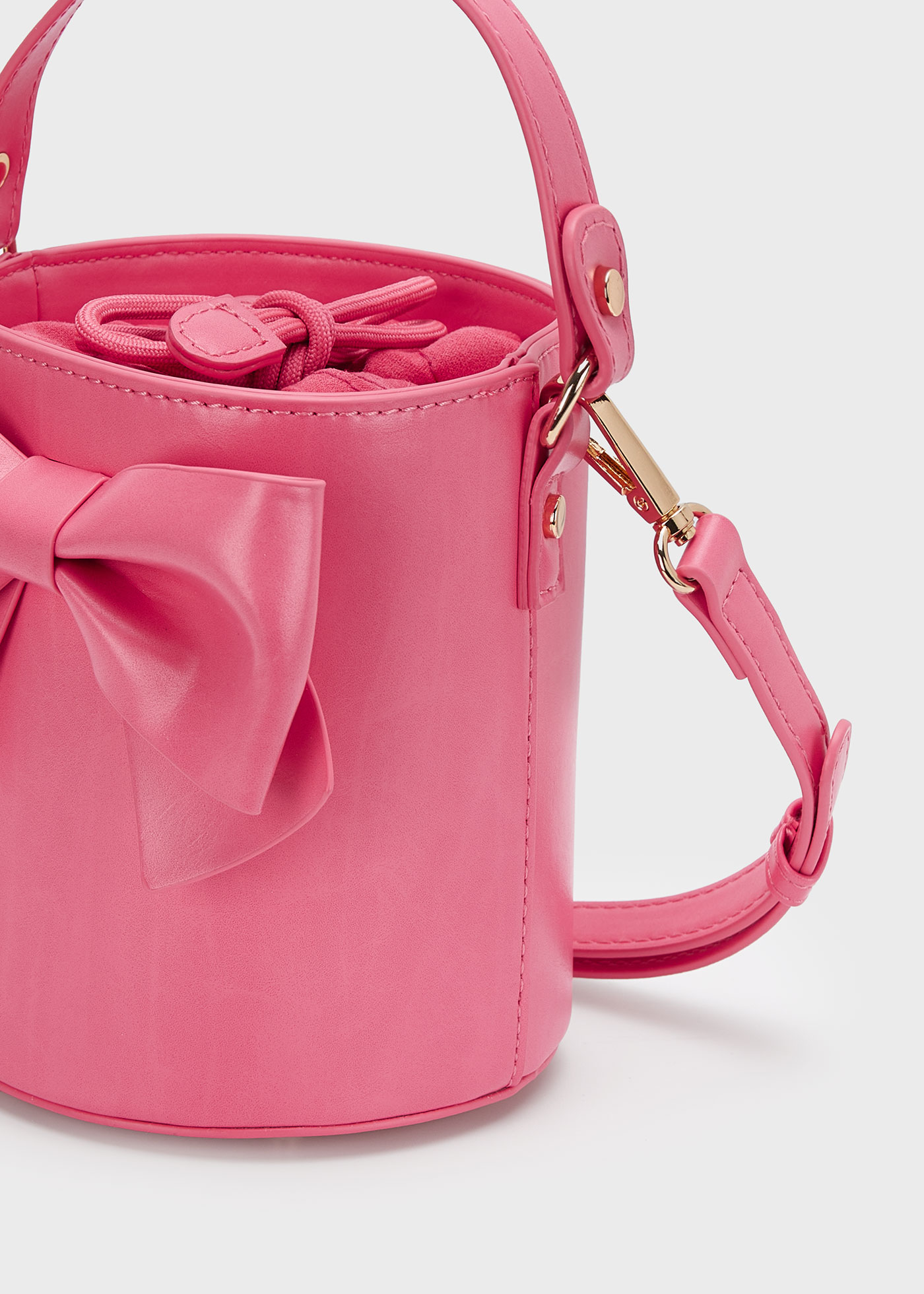 Girls mini bucket bag