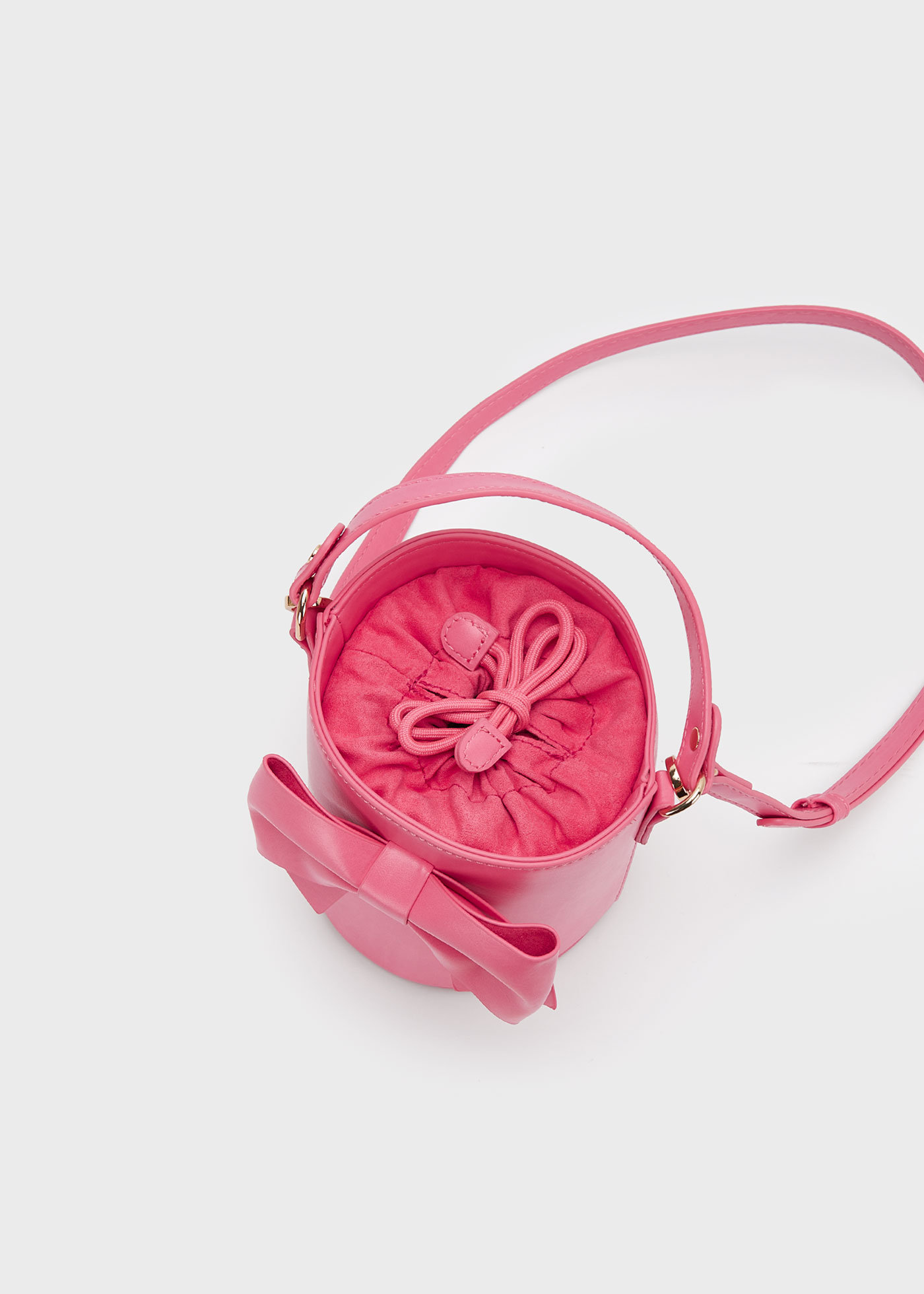 Pochette con fiocco per bambina