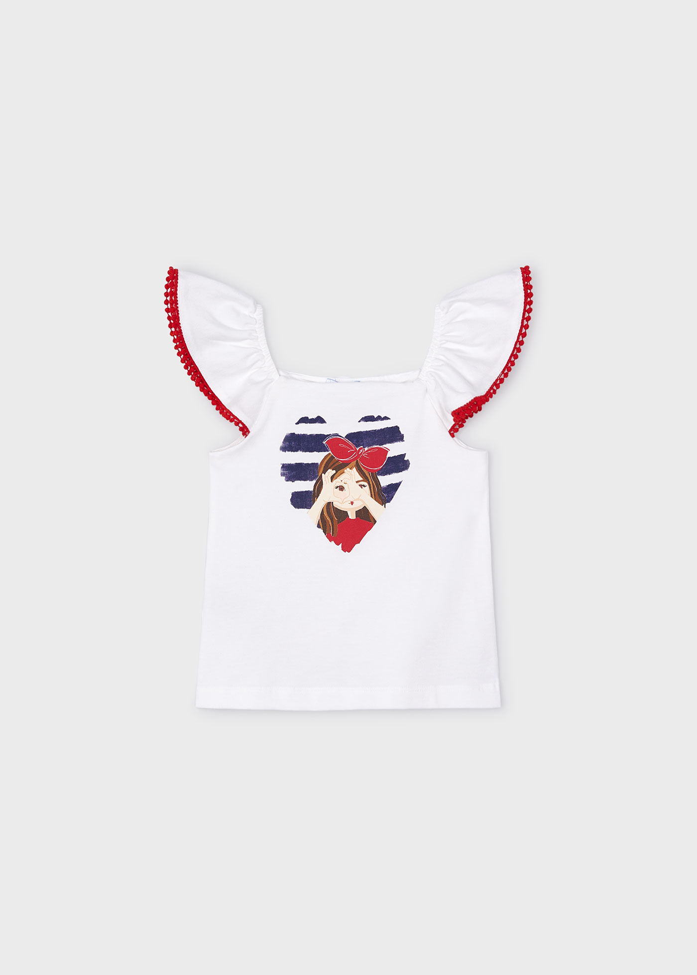 Camiseta tirantes muñeca Better Cotton niña