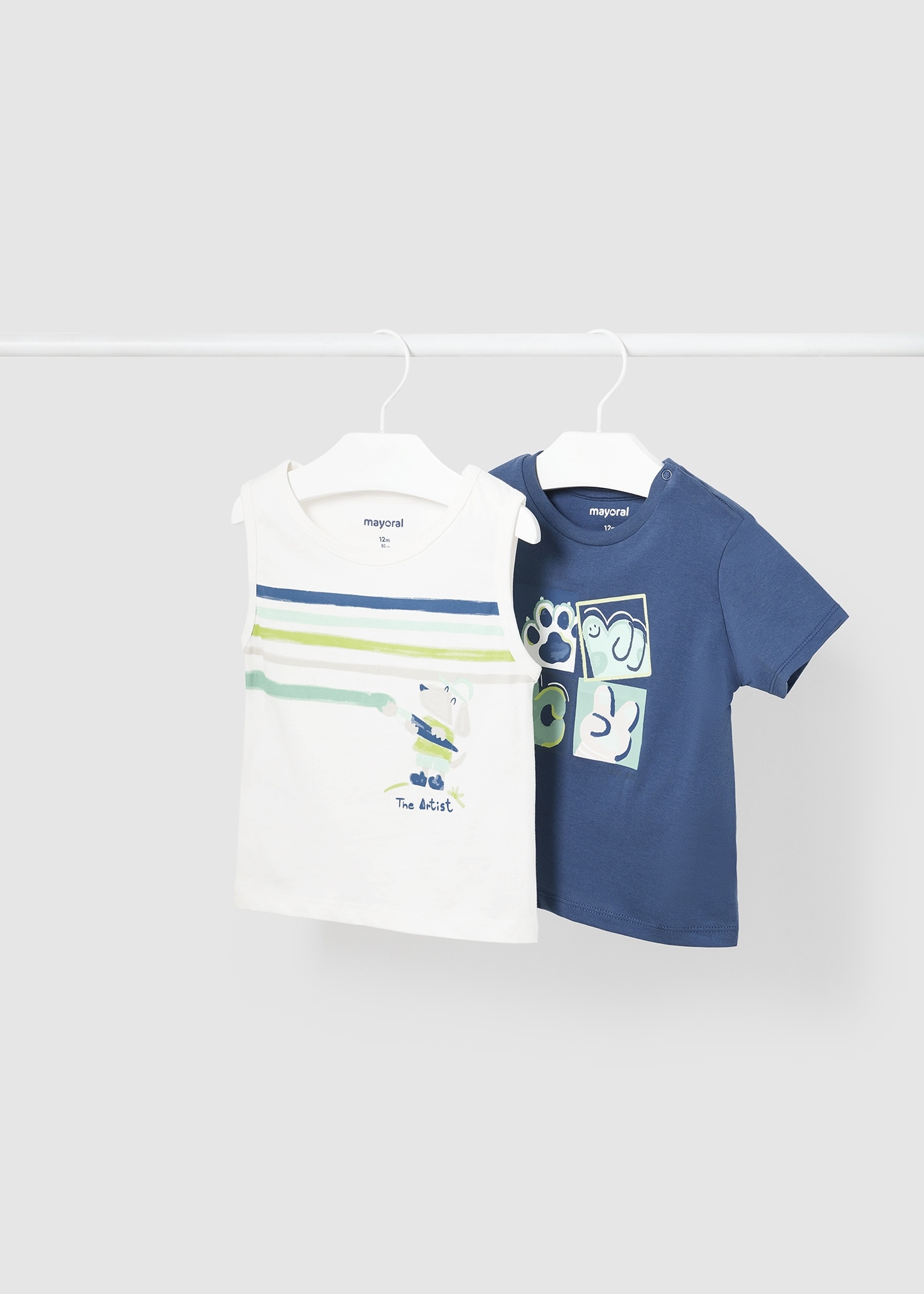 Set 2 camisetas Better Cotton bebé