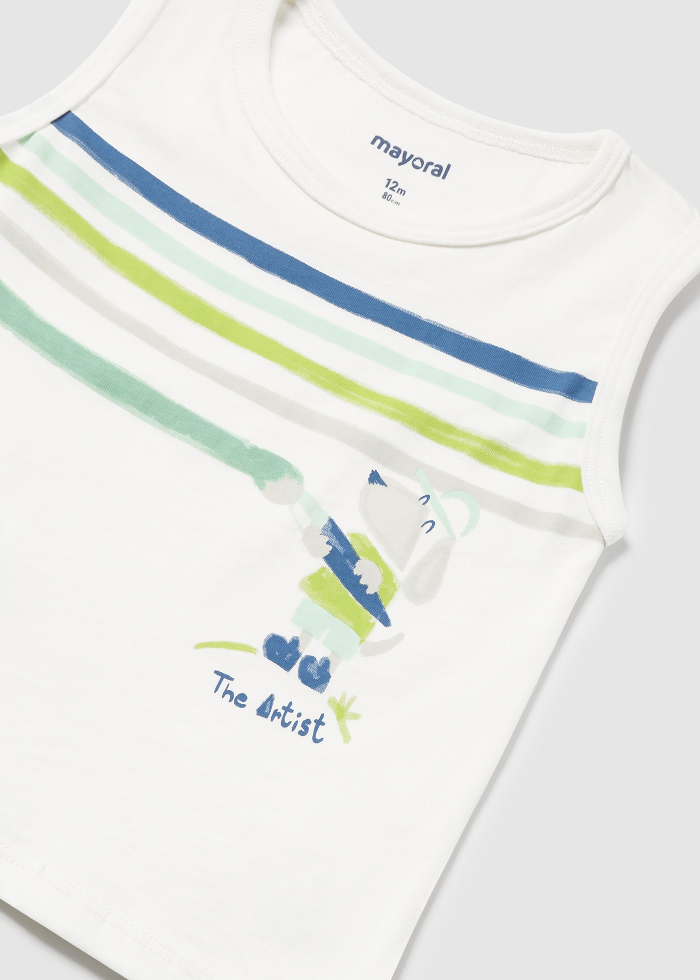 Сет 2 тениски Better Cotton за бебе