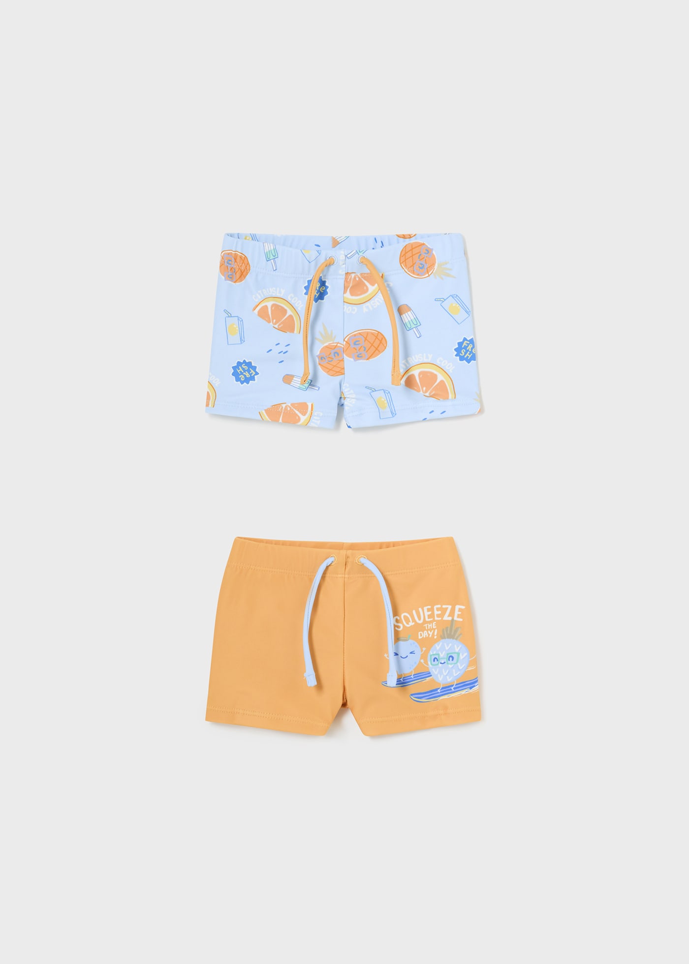 Baby 2-pack swim trunks UPF 40