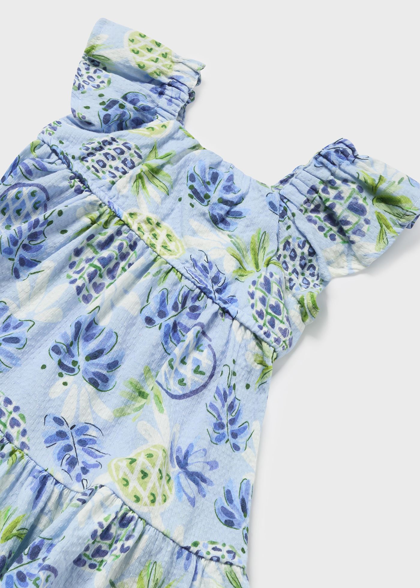 Vestito stampe ananas neonata