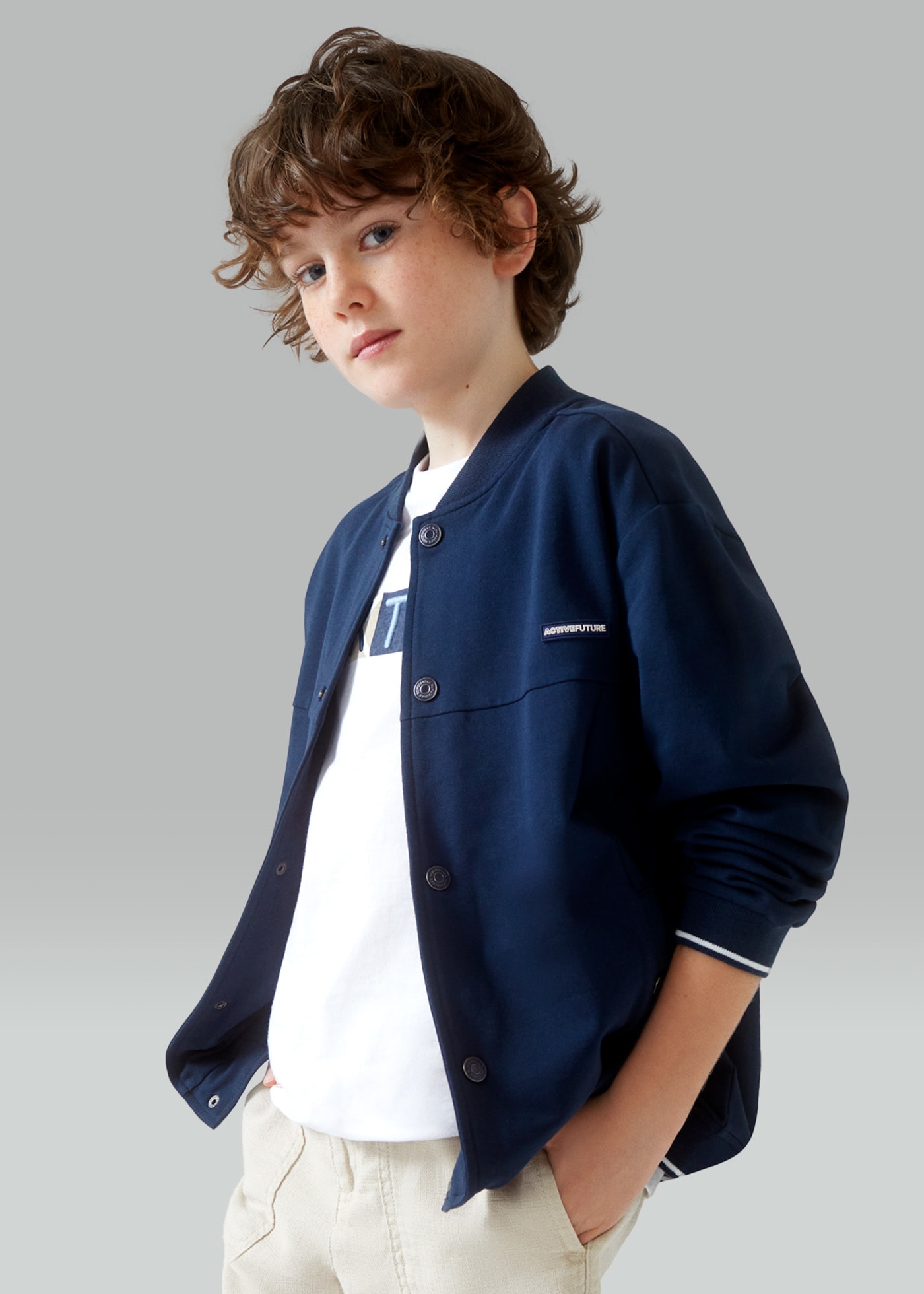 Boy Bomber Jacket Better Cotton