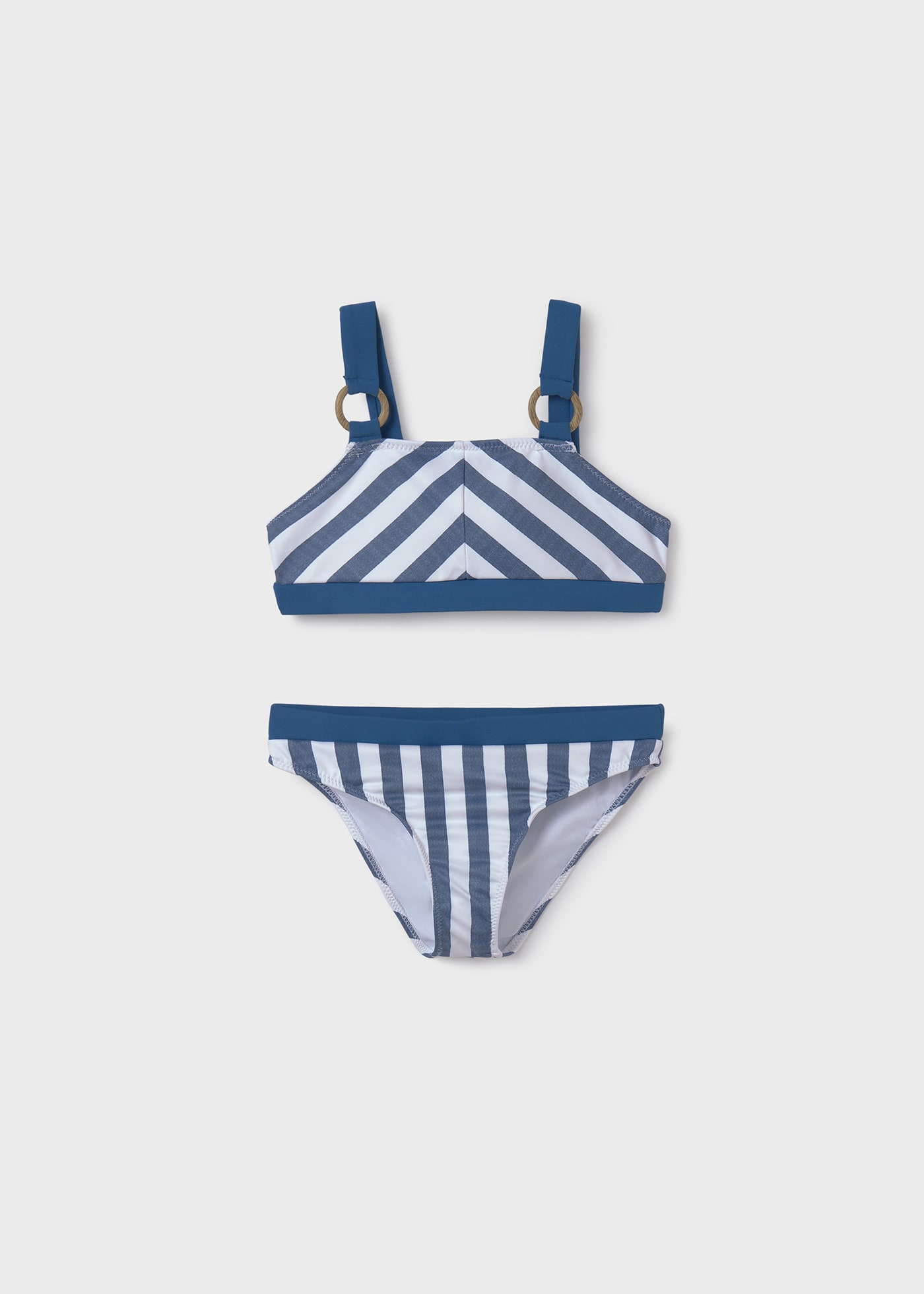 Girls striped bikini set