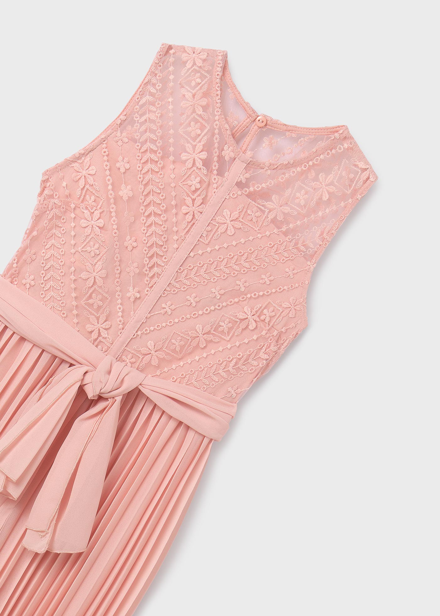 Girl Pleated Jumpsuit