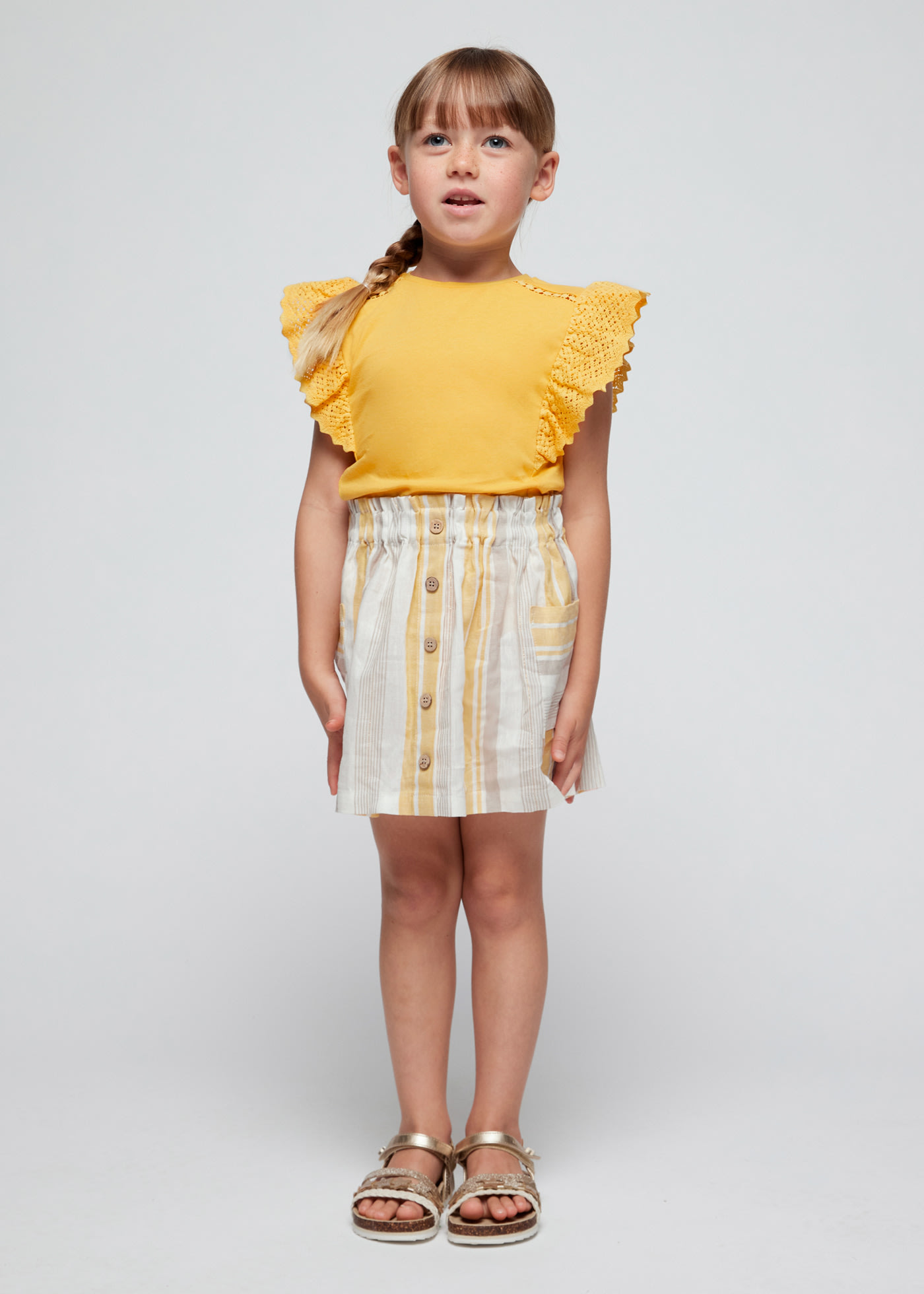 Girls crochet t-shirt Better Cotton