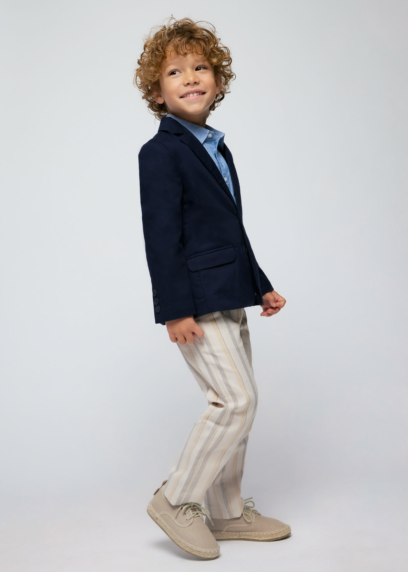 Boy Linen Blazer