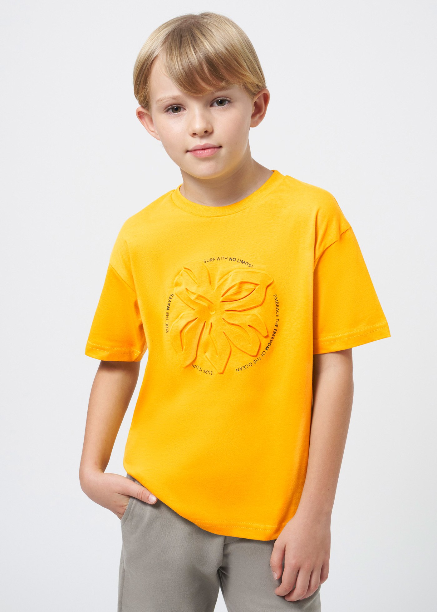 Boy Dropped Shoulder T-Shirt Better Cotton