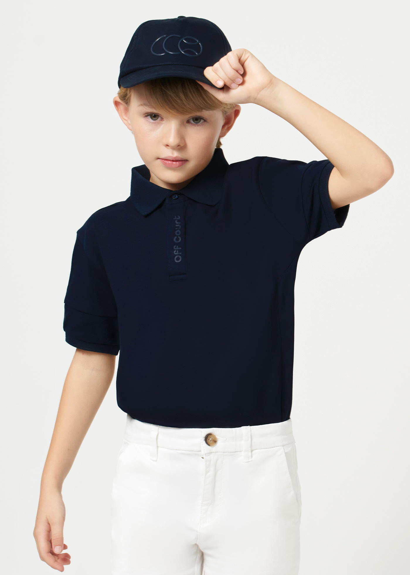Boy Contrast Polo Better Cotton