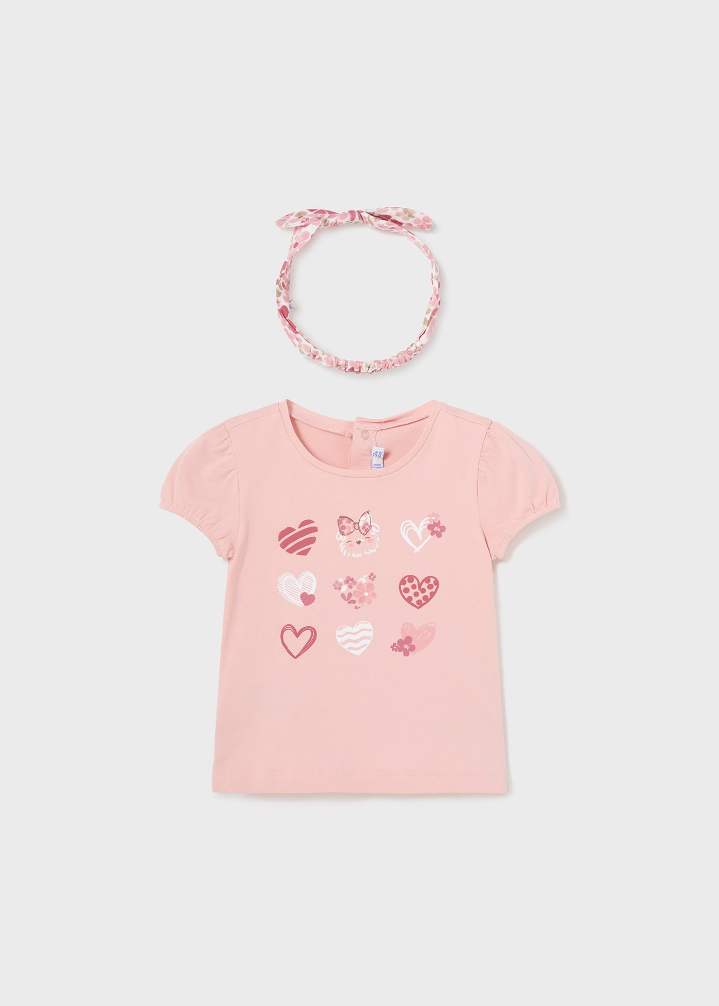Baby T-Shirt with Headband Better Cotton