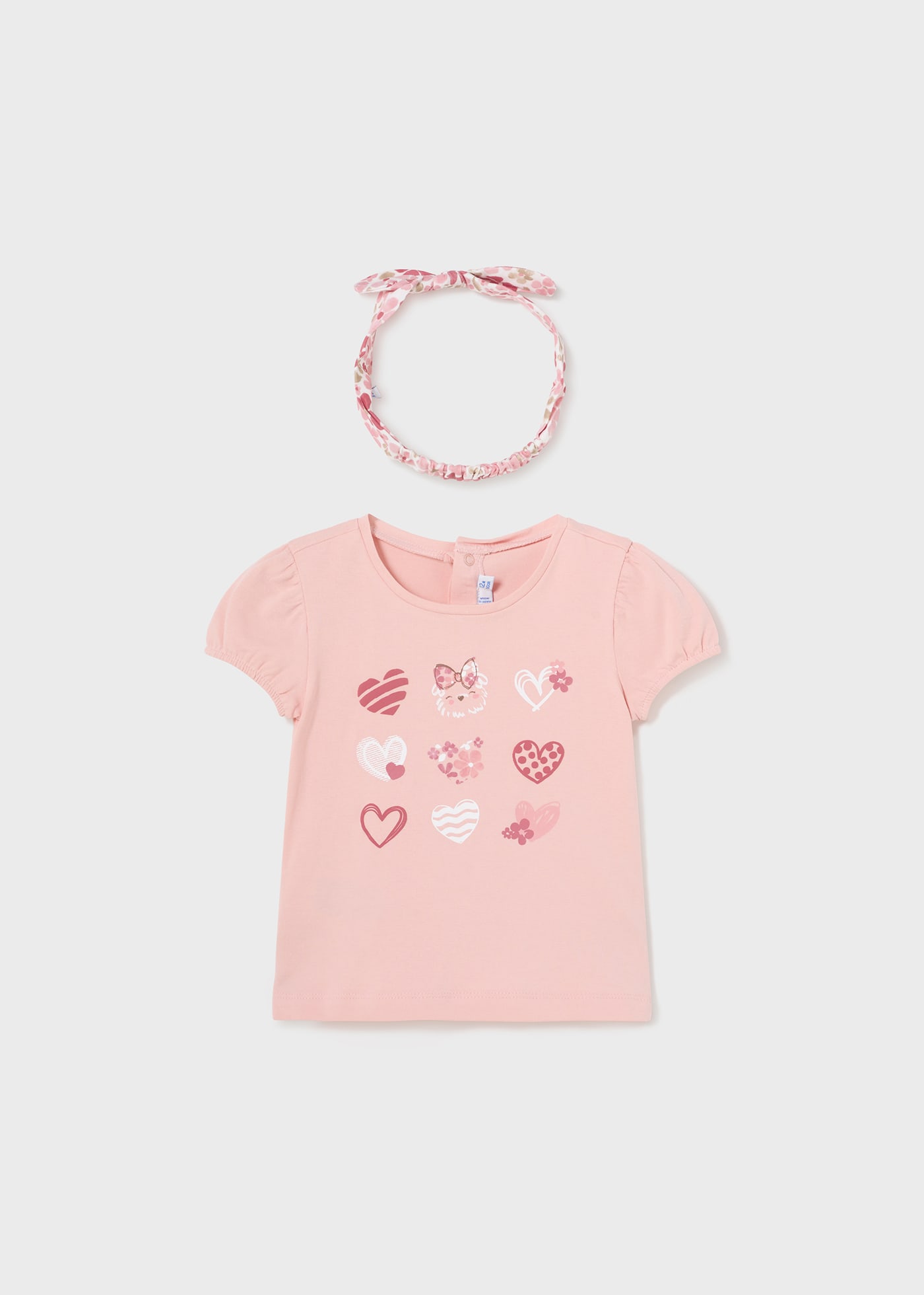 T-shirt avec serre-tête Better Cotton bébé