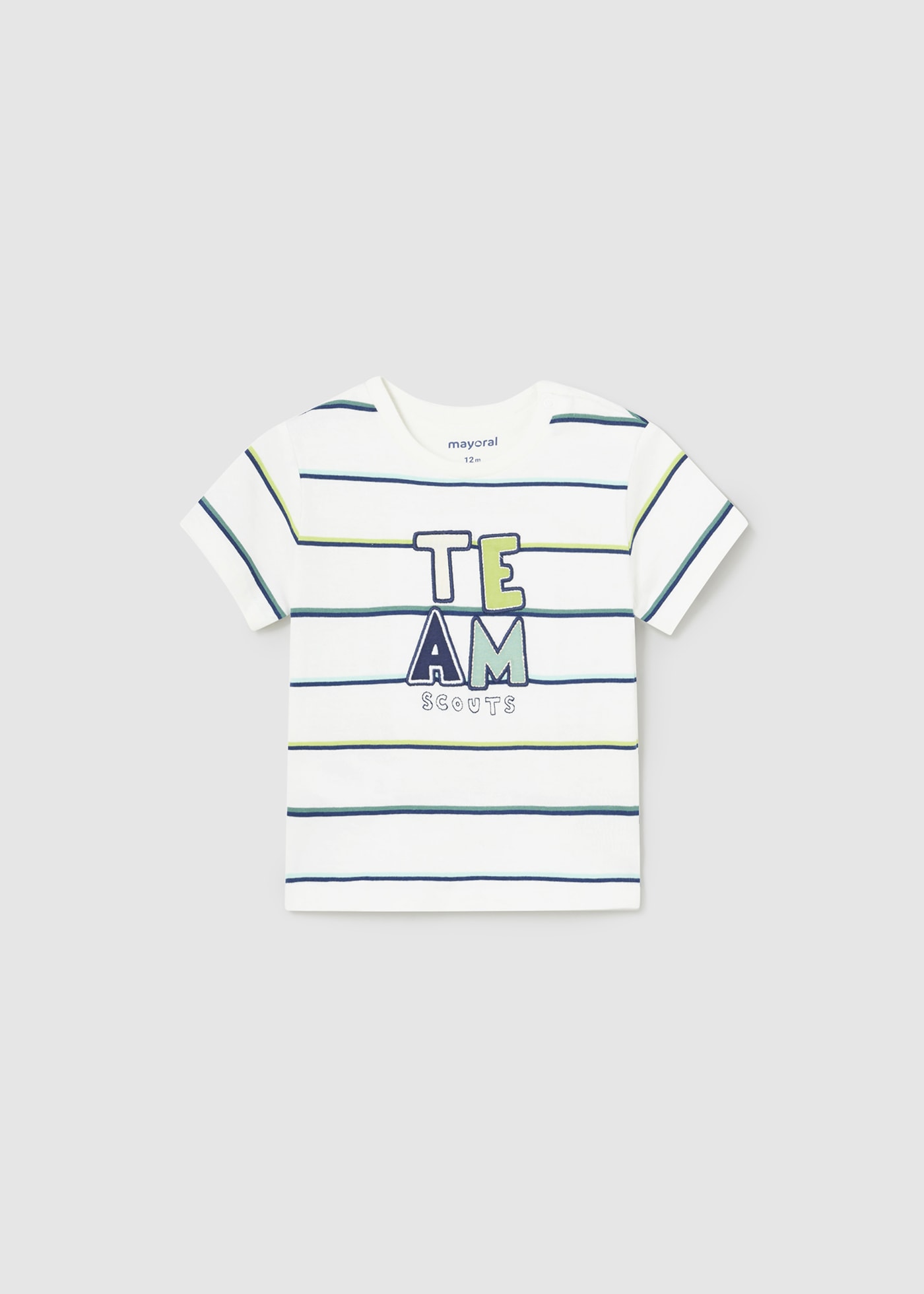 Baby striped t-shirt Better Cotton