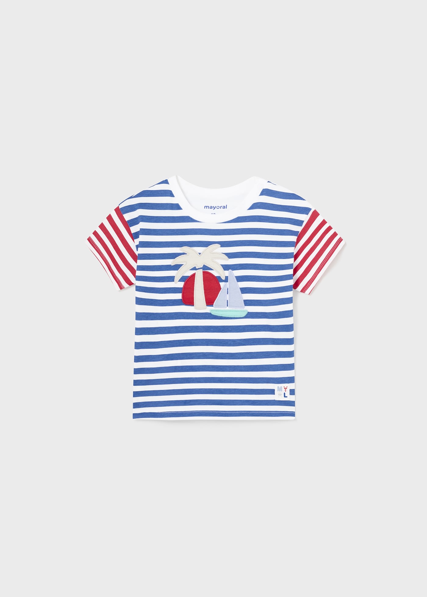 Baby Striped Oversized T-Shirt Better Cotton