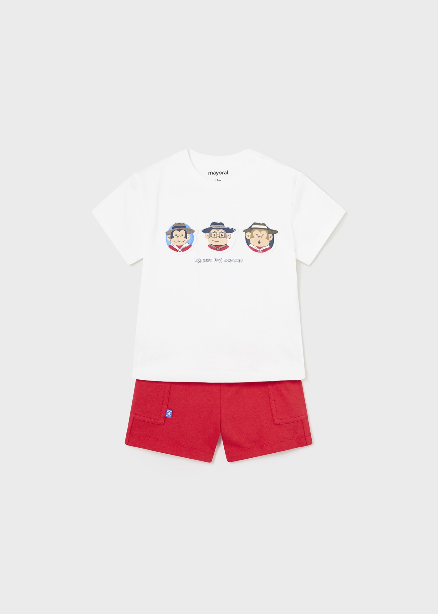 Baby 2 Piece Set with Cargo Shorts Better Cotton