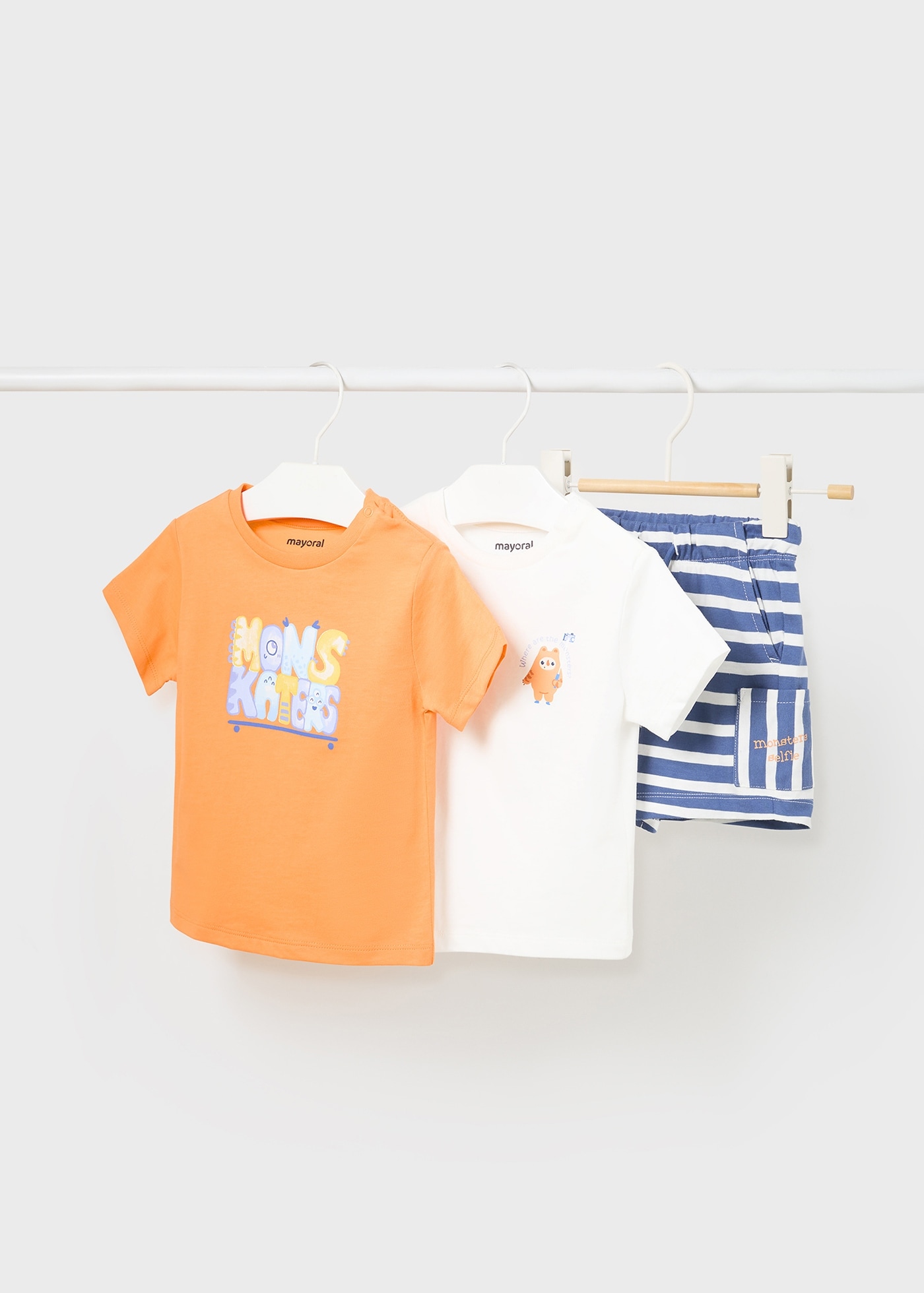 Komplet trzyczęściowy Better Cotton dla niemowlęcia