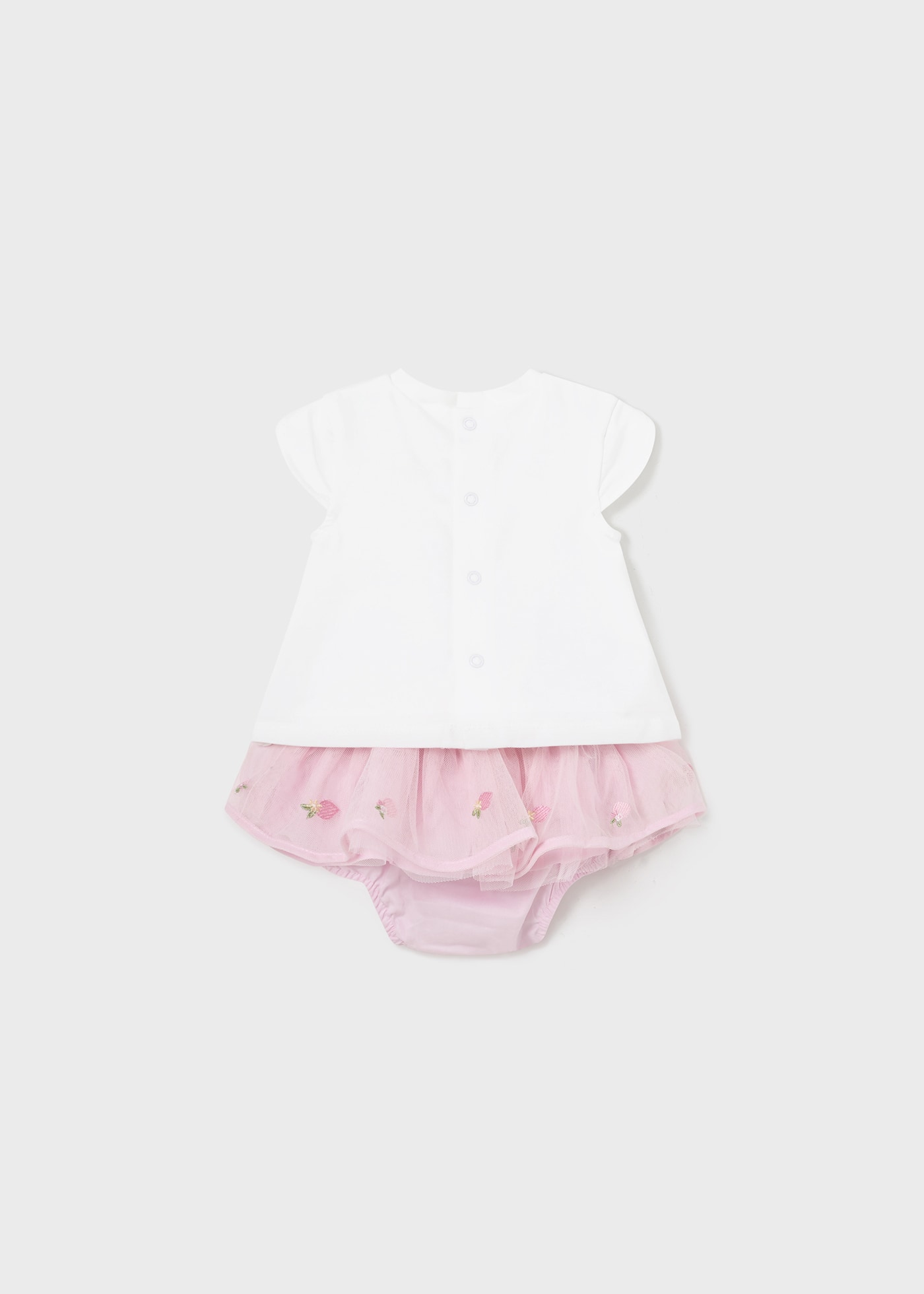 Newborn 2-piece set tulle skirt