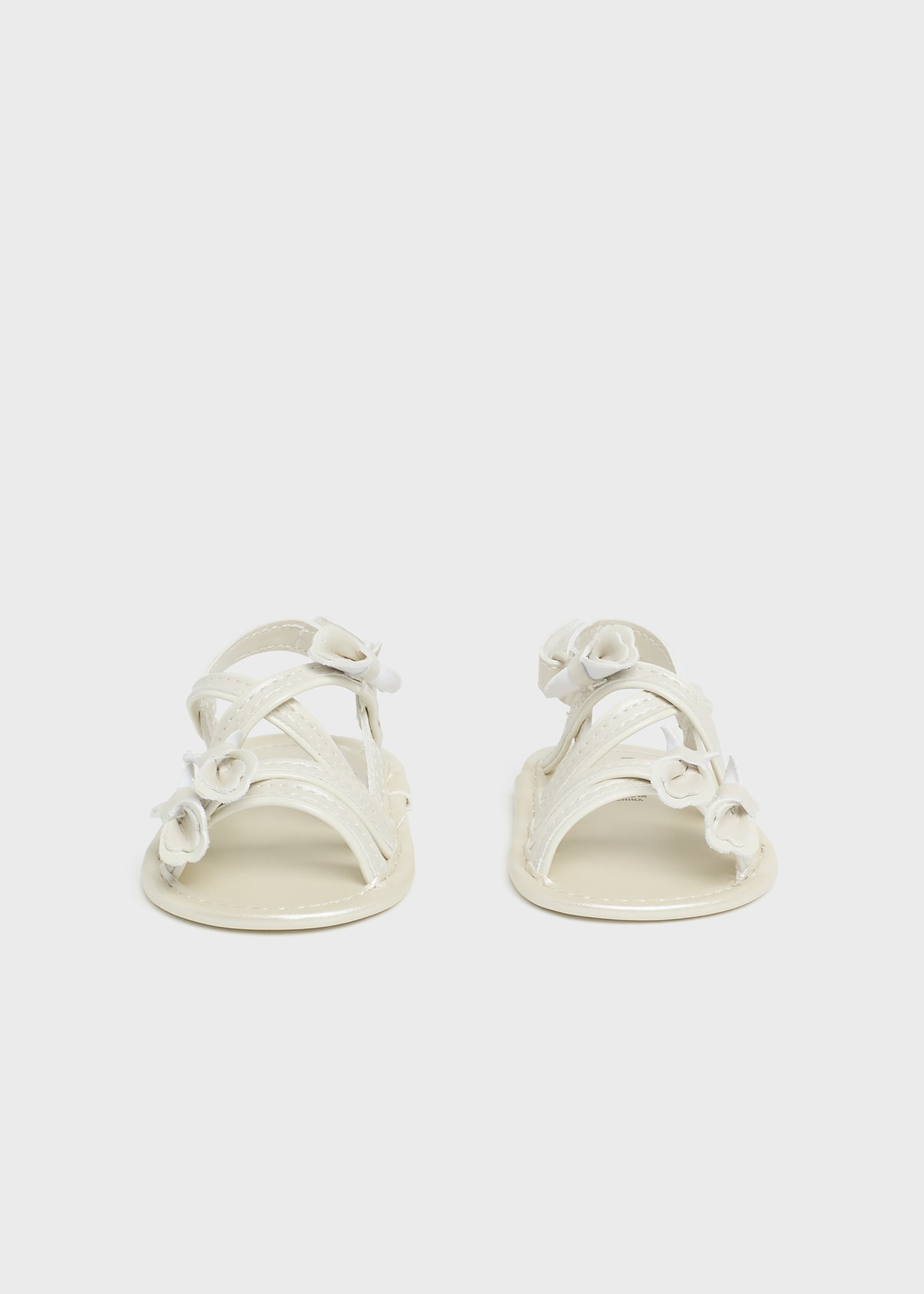 Sandales avec nœud nouveau-né
