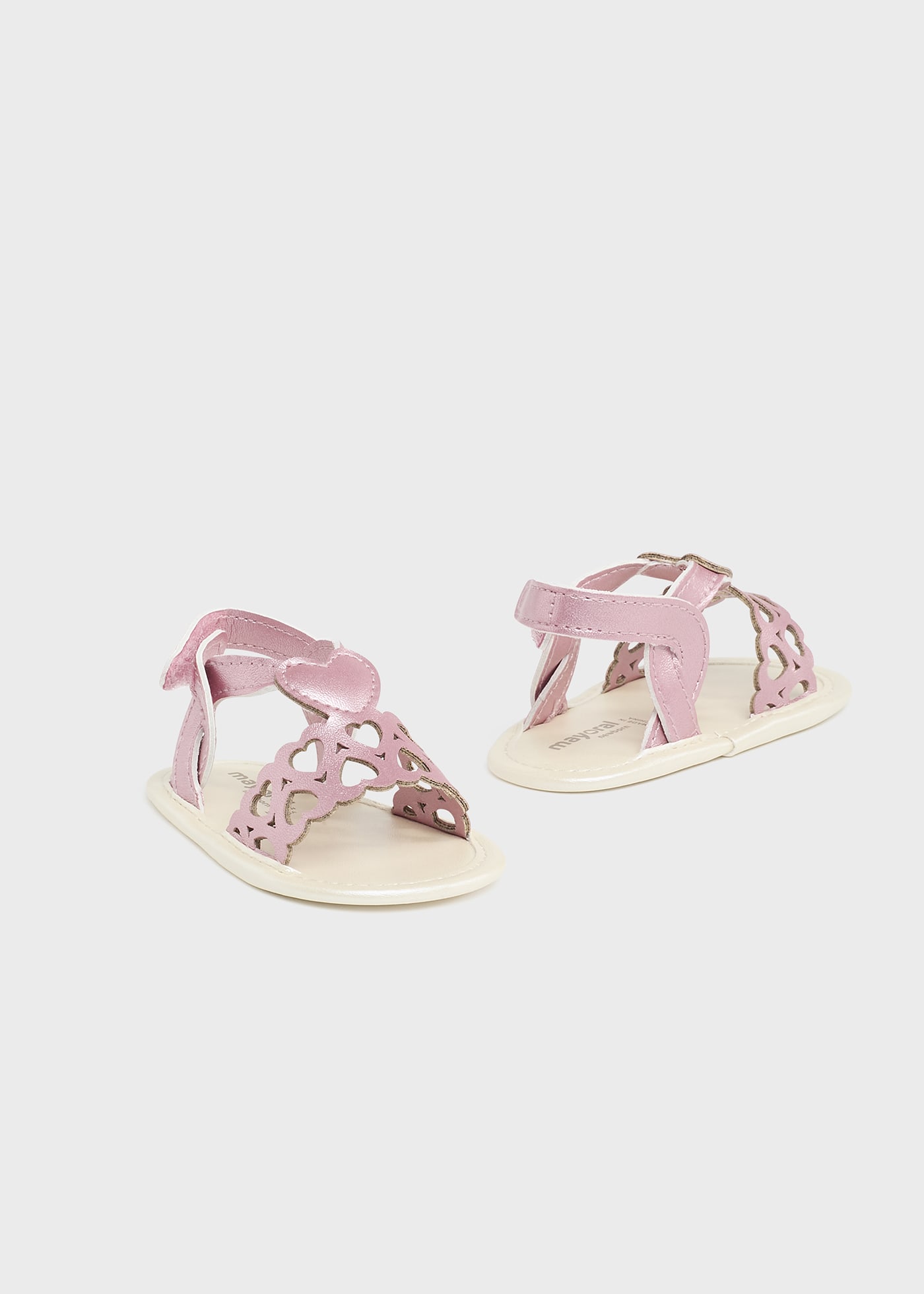 Newborn Heart Sandals