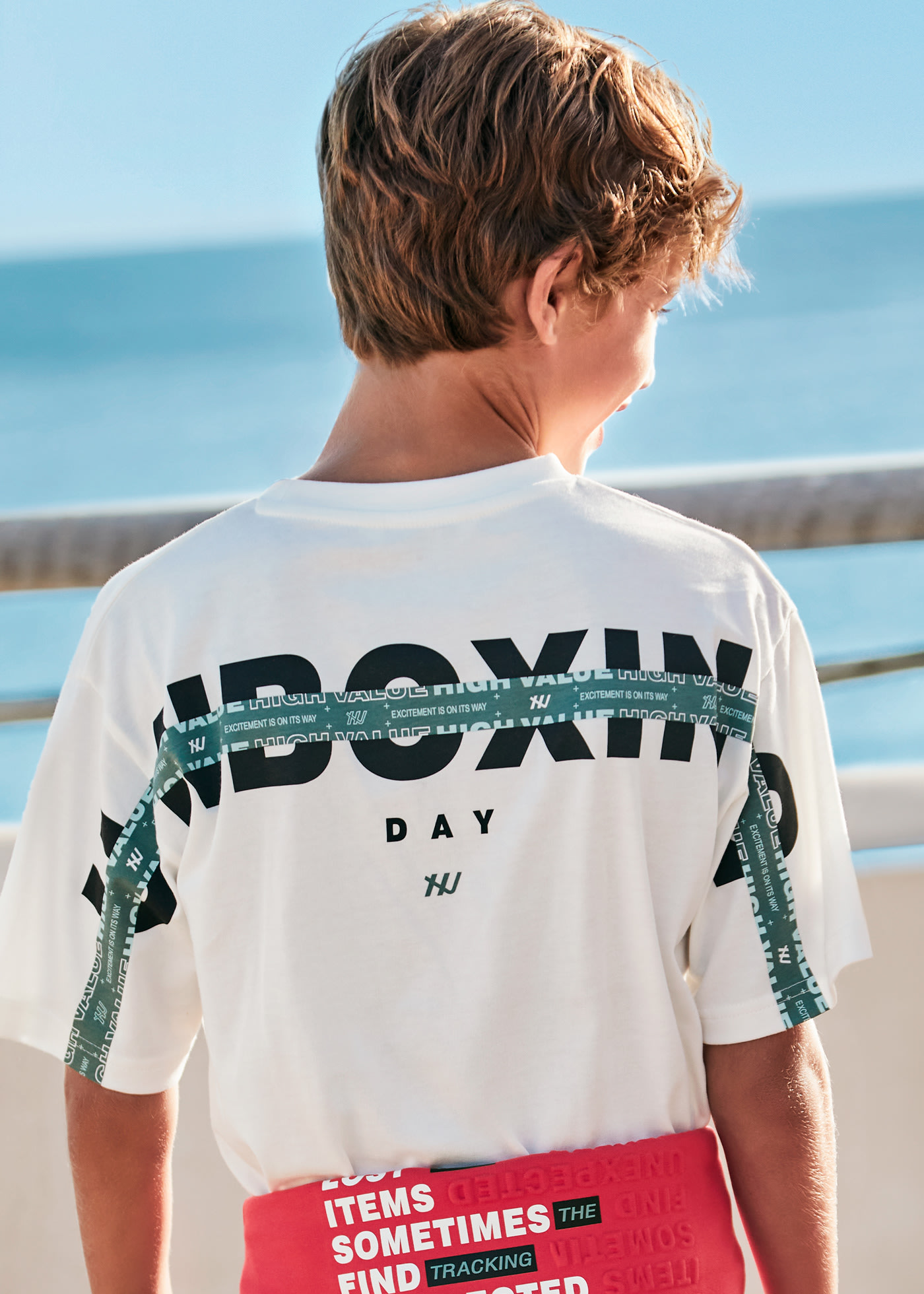 T-Shirt Interaktiv QR Better Cotton Teenager Jungen