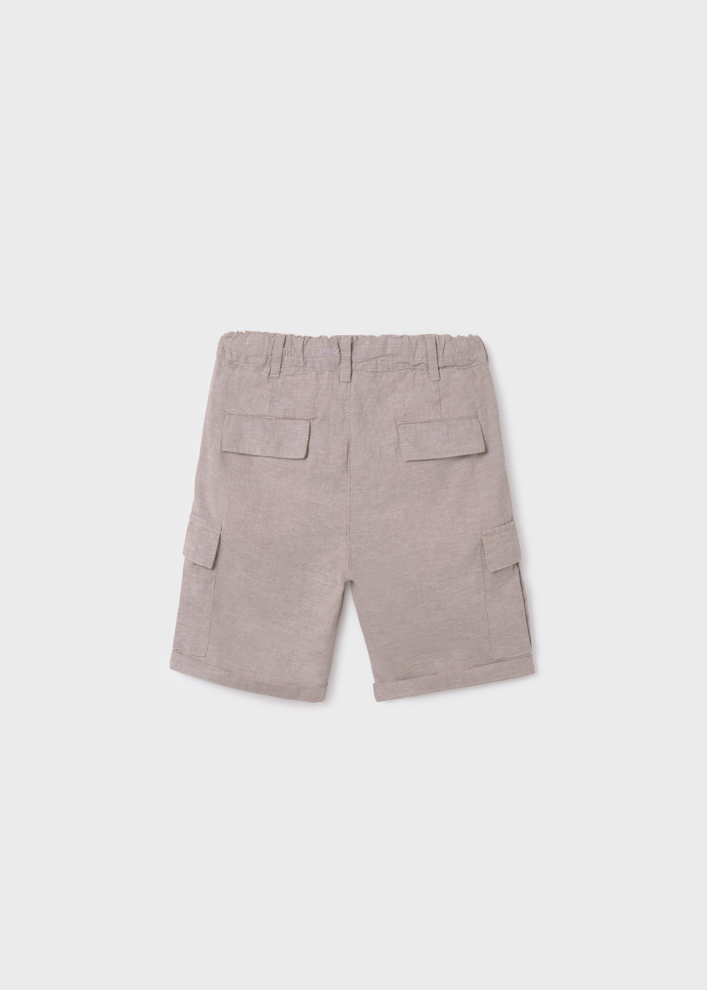 Boy Cargo Linen Shorts