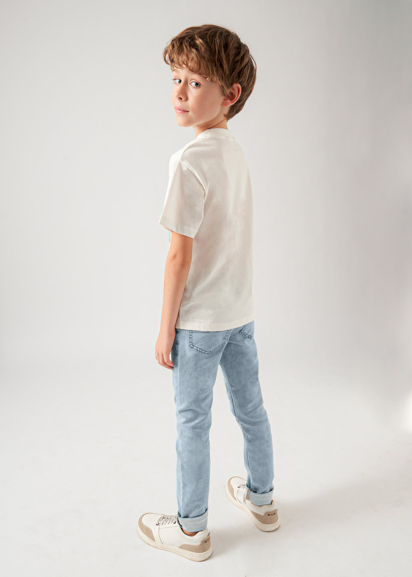Boy Demin Joggers Better Cotton