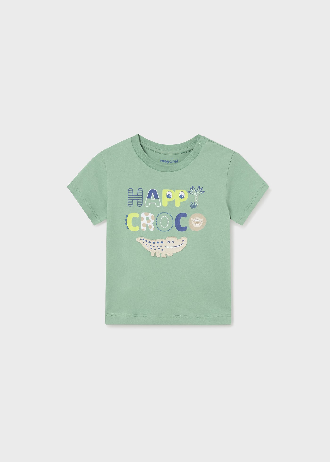 Koszulka z krokodylem Better Cotton dla niemowlęcia
