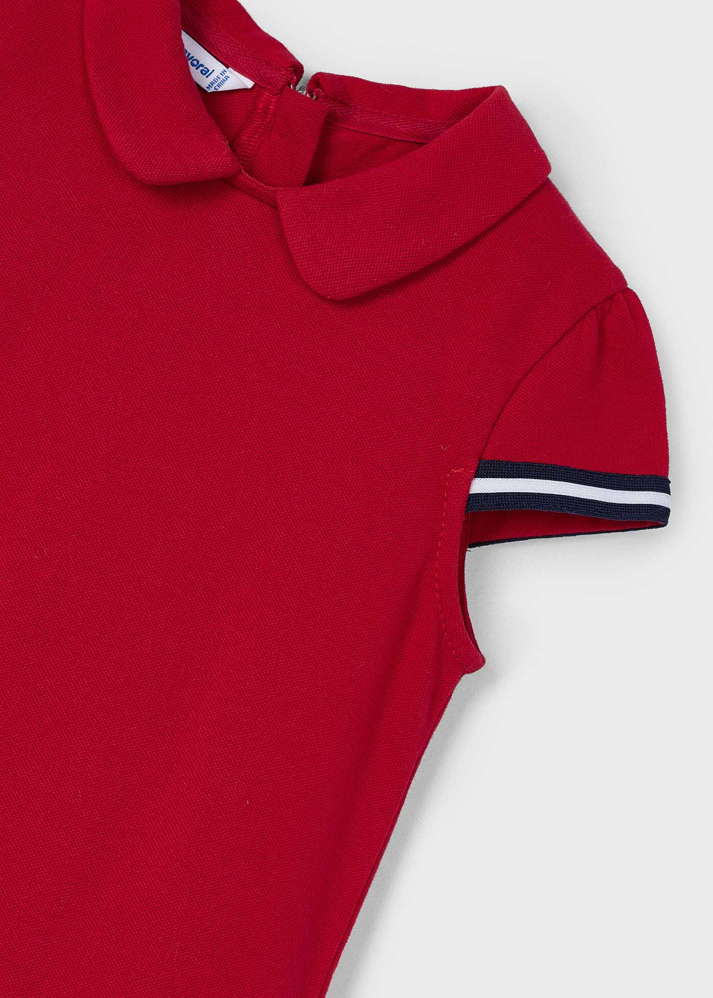 Sukienka Better Cotton z kołnierzykiem polo dla dziewczynki