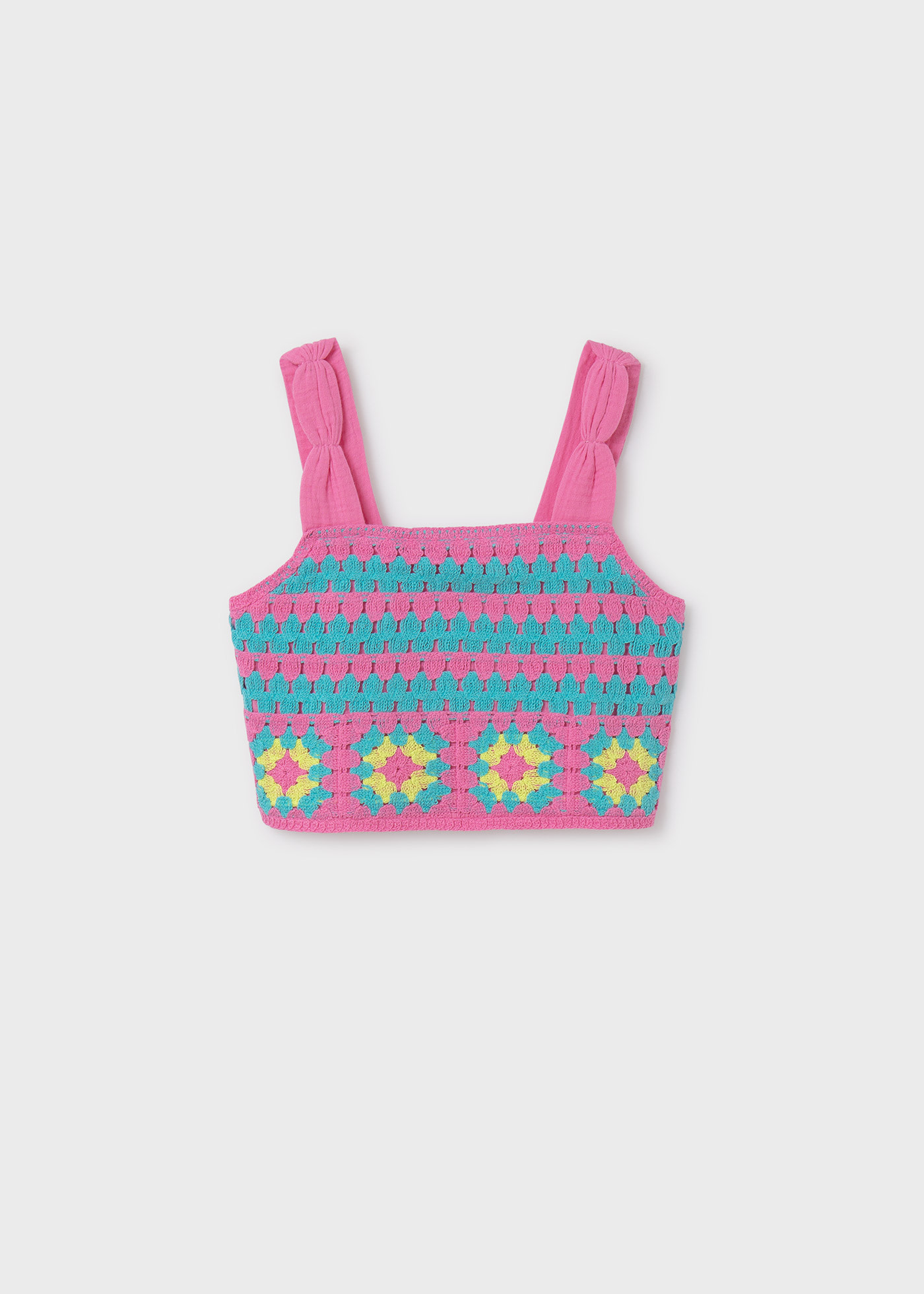Top crochet ragazza