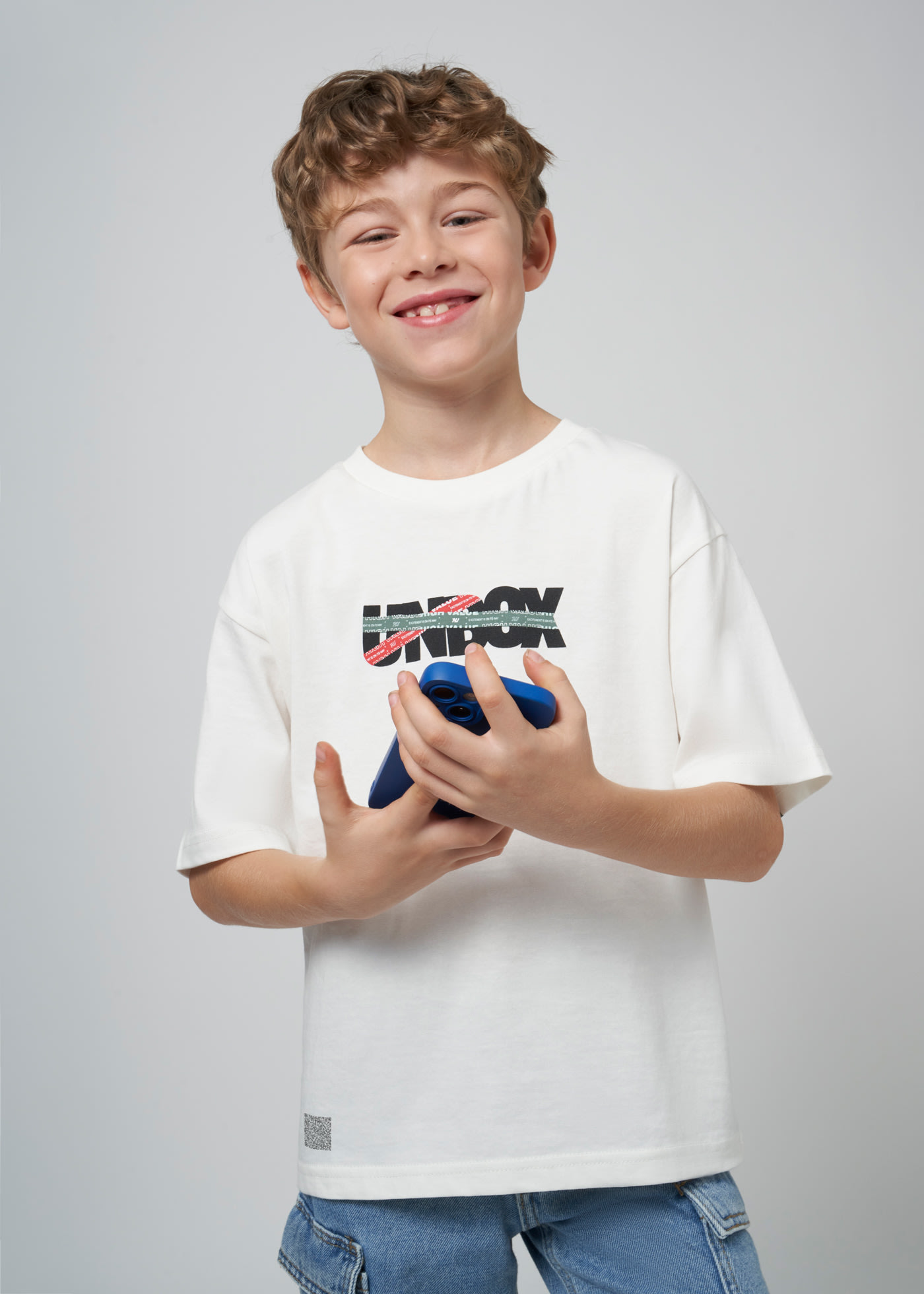 Boy Interactive QR T-Shirt Better Cotton