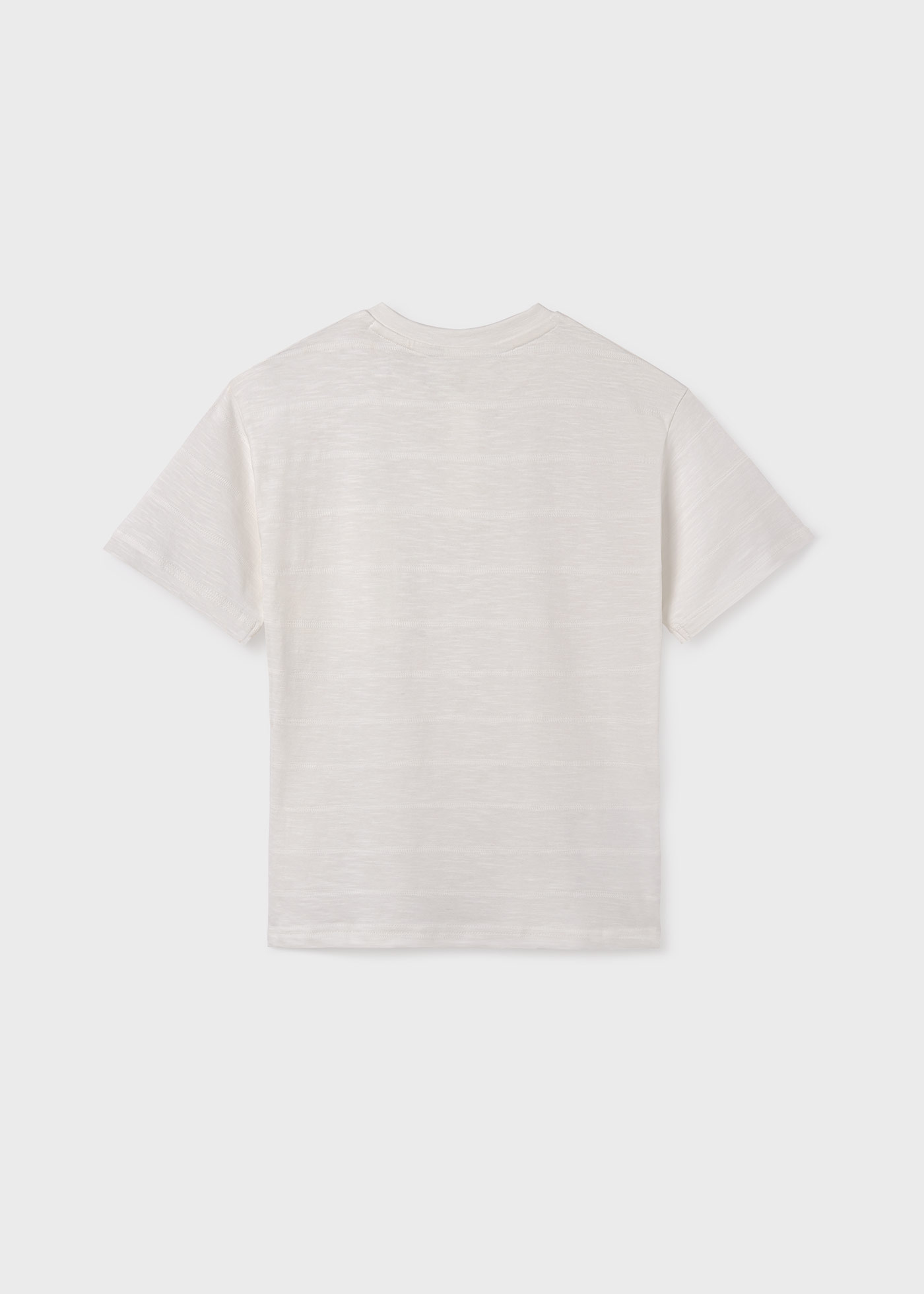 Тениска със структура на райета Better Cotton за момче