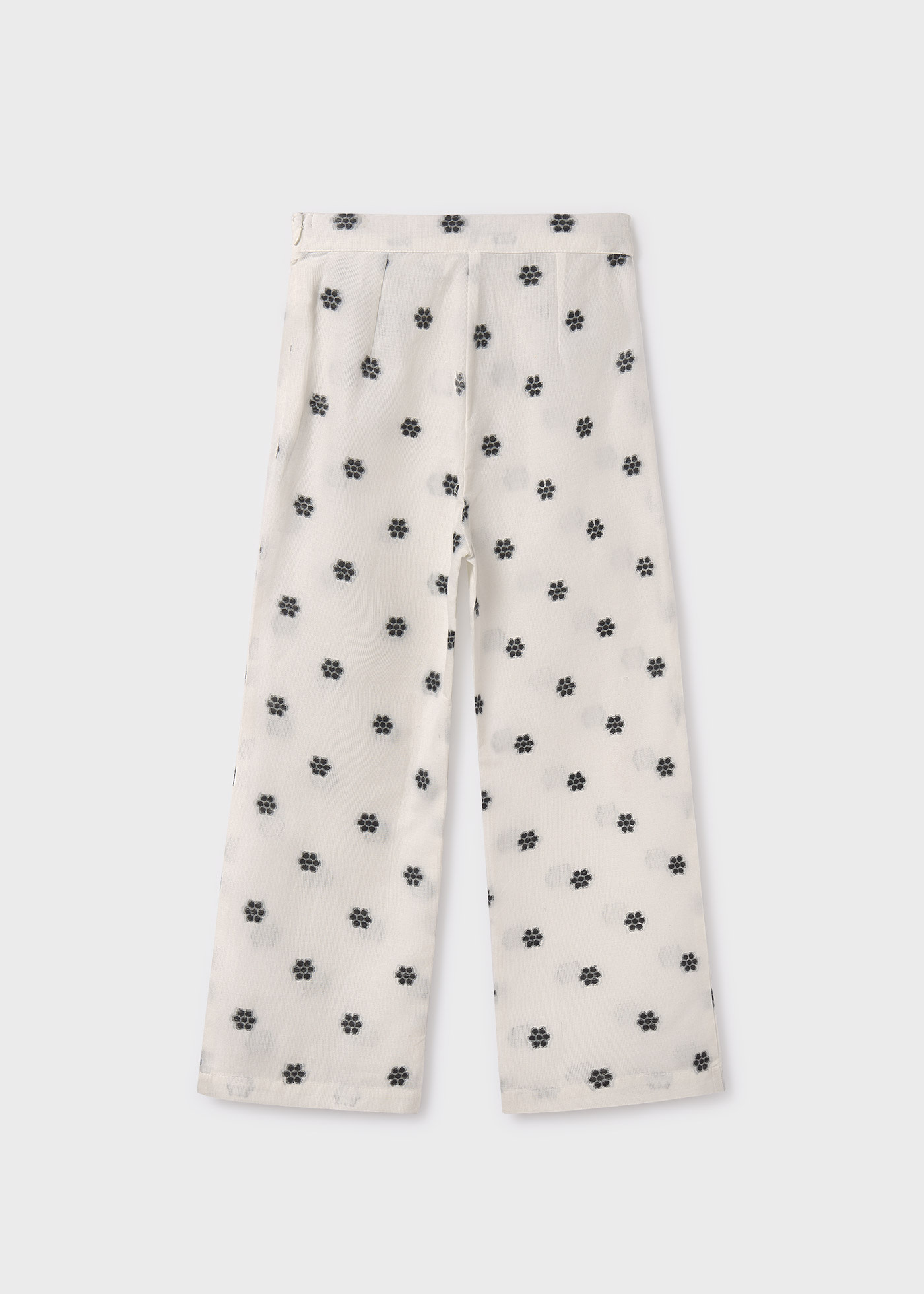 Girls jacquard pants