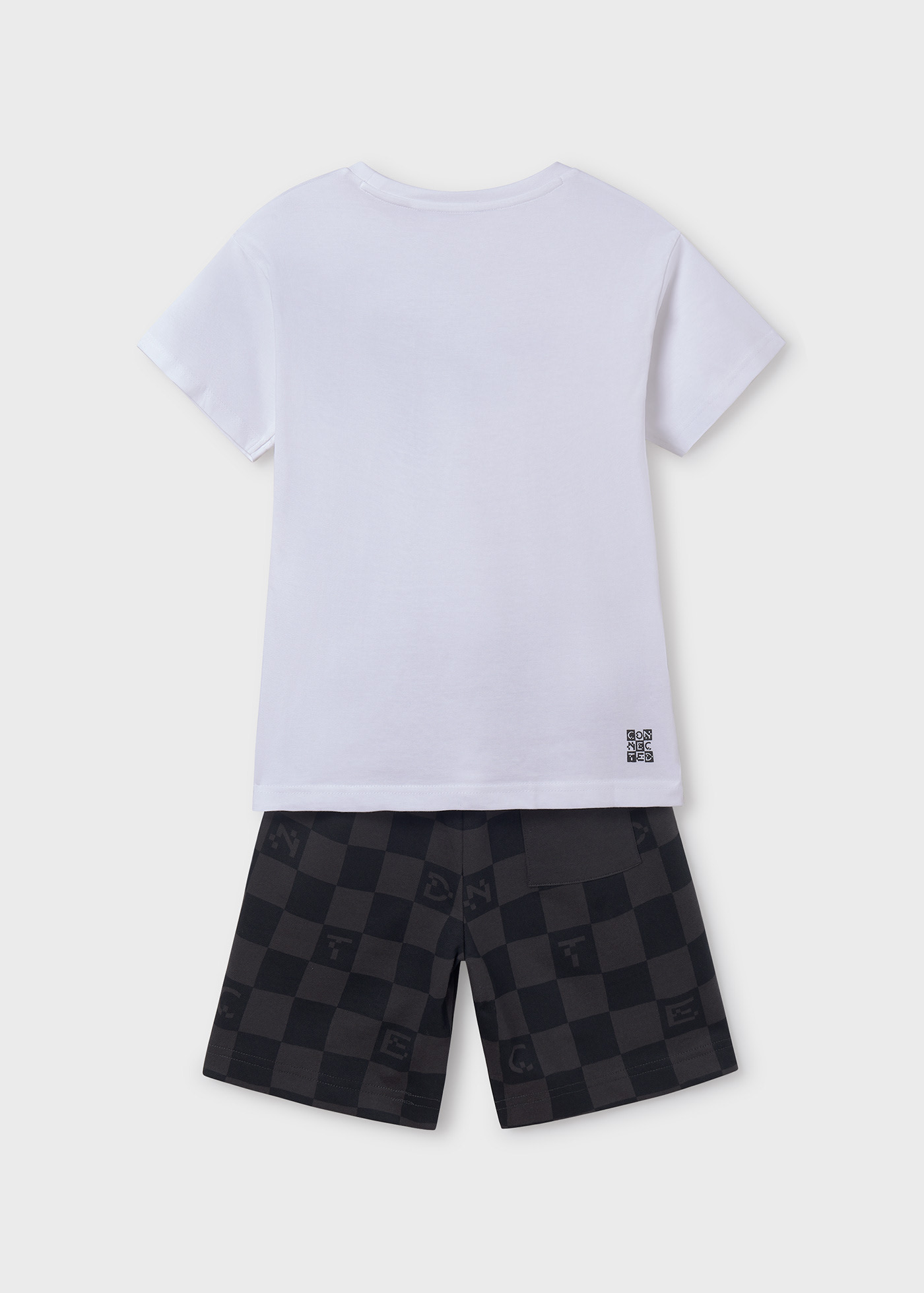 Set 2-teilig Schachbrettmuster Better Cotton Teenager Jungen