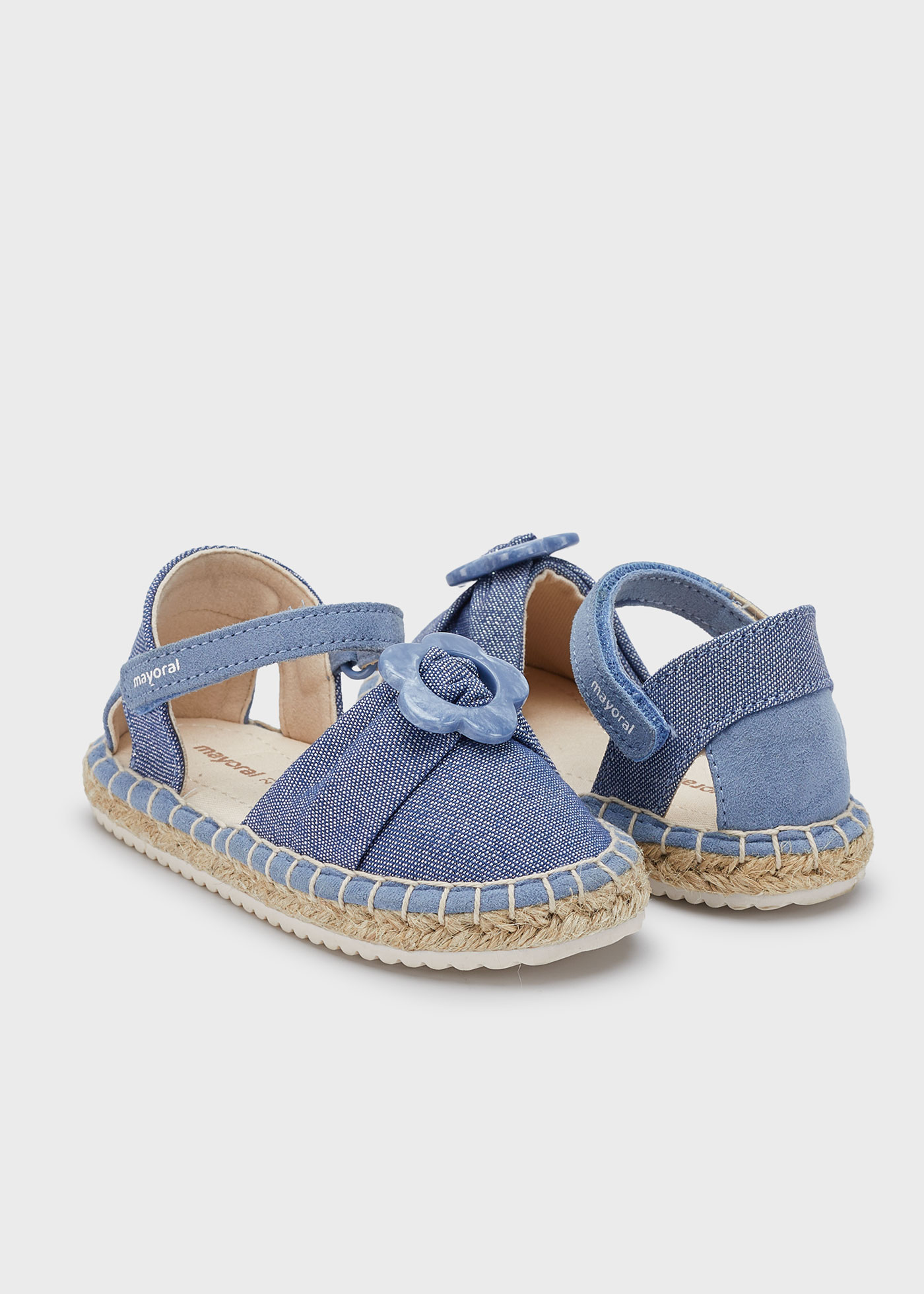 Espadrilles fleur bébé