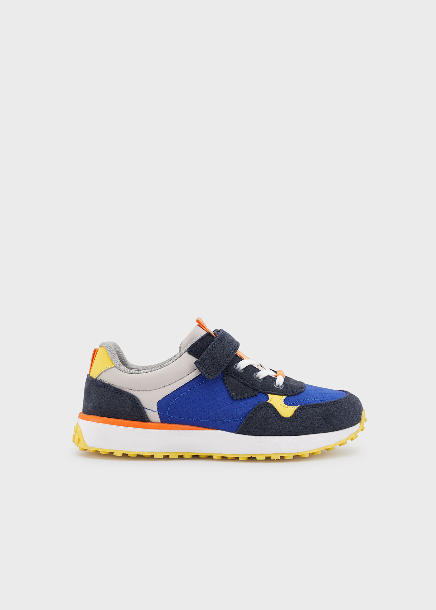 Boy Multi Coloured Trainer Leather