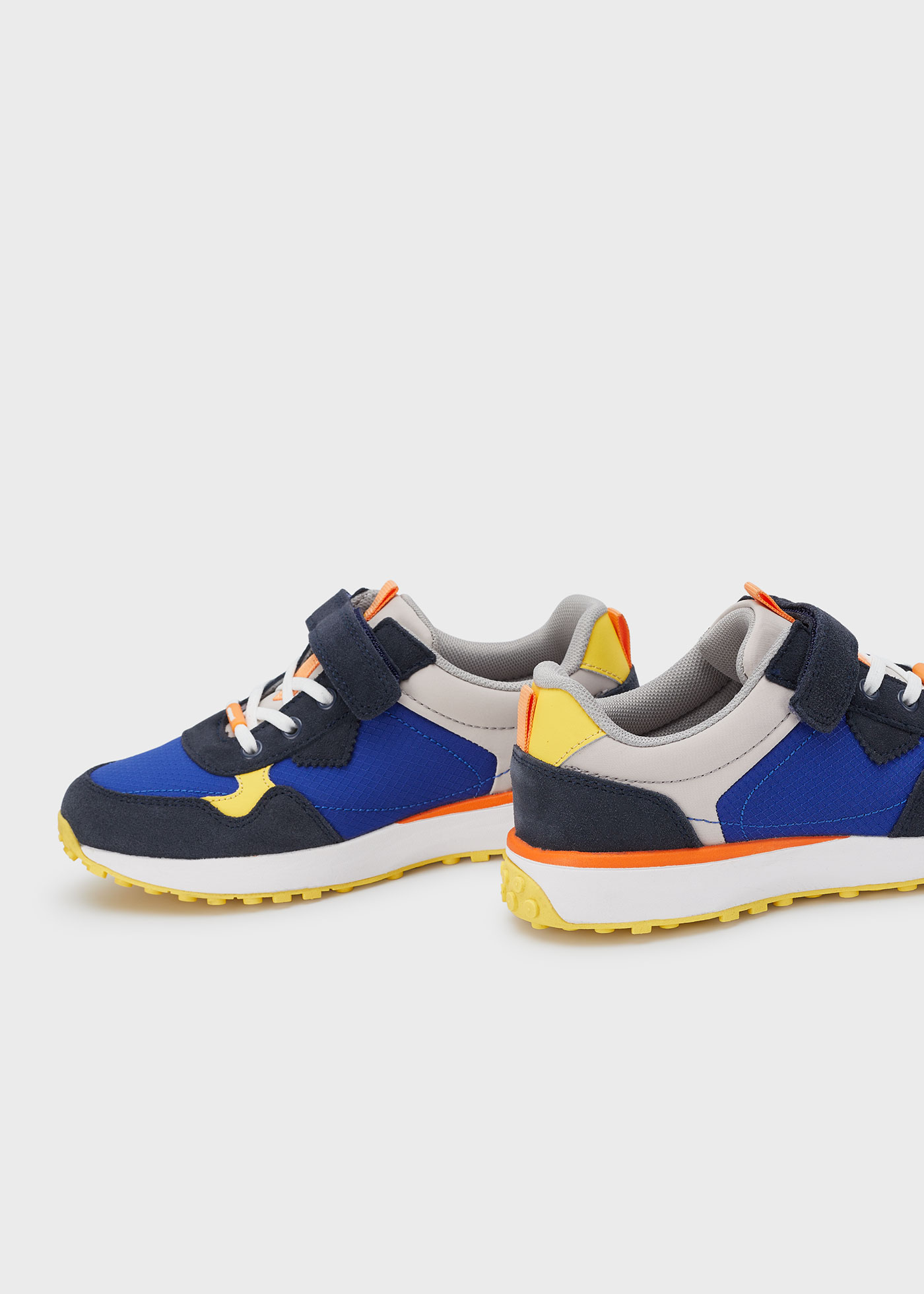 Boy Multi Coloured Trainer Leather