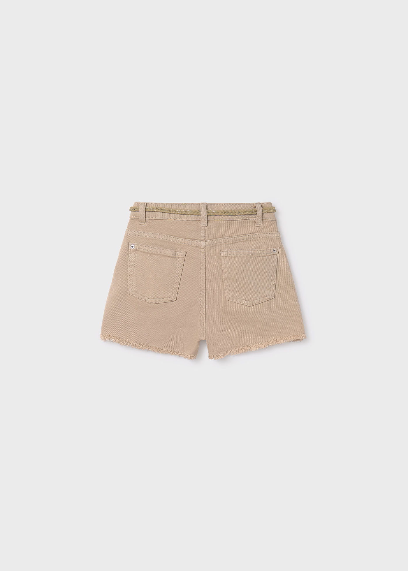 Girl Belted Shorts Better Cotton