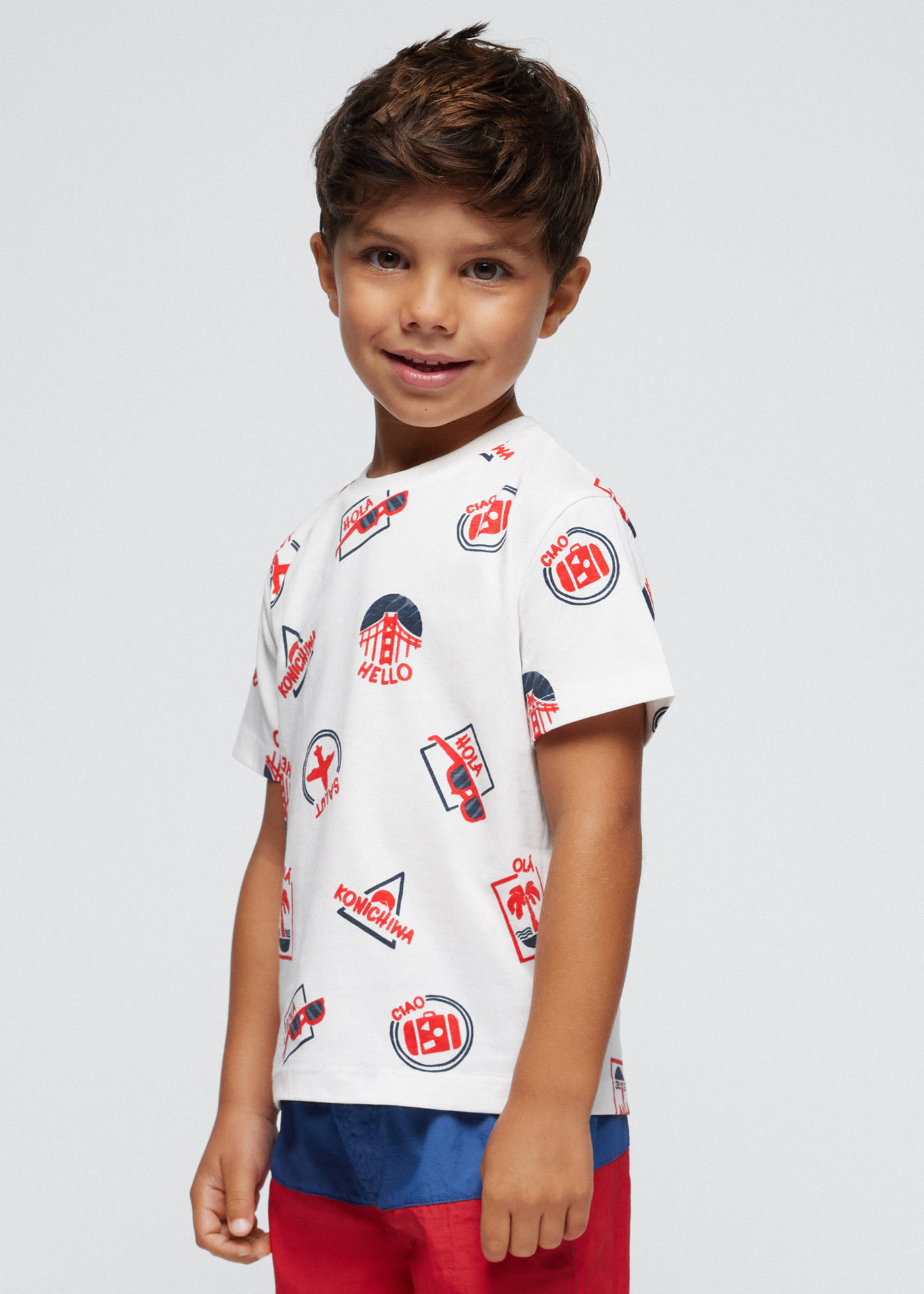 Boy Set of 2 Print T-Shirt Better Cotton