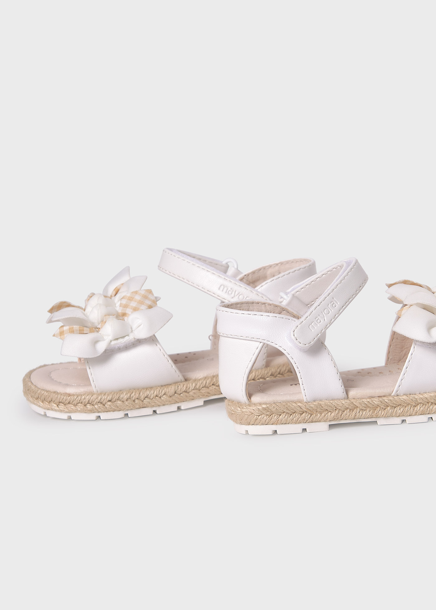 Sandalen Jute nachhaltige Lederinnensohle Baby