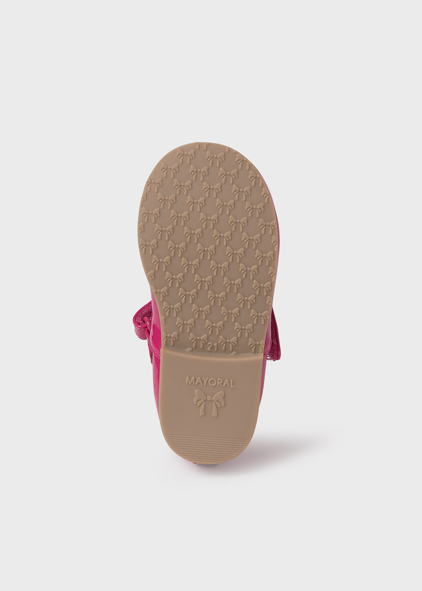 Girls patent leather mary jane sustainable leather