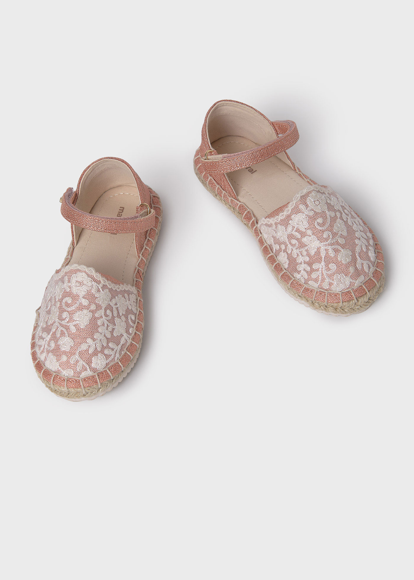 Girls laced espadrilles