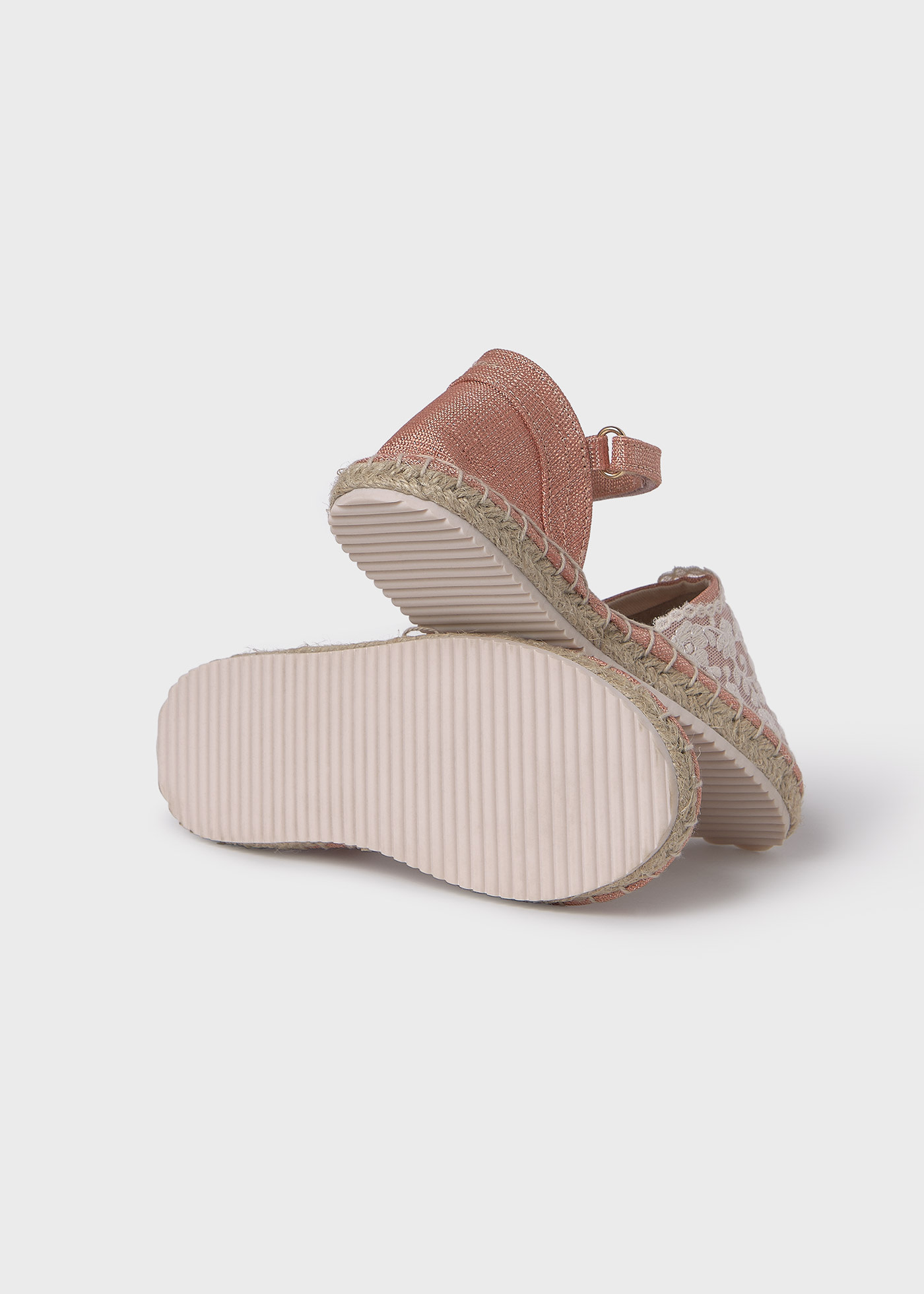 Espadrilles en dentelle fille