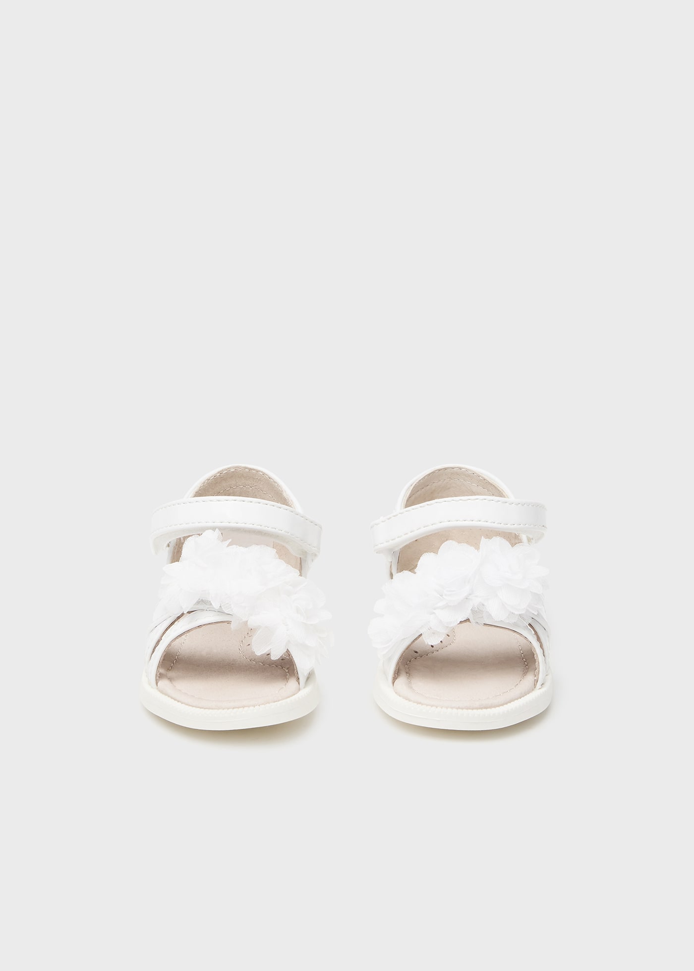 Baby patent leather sandals