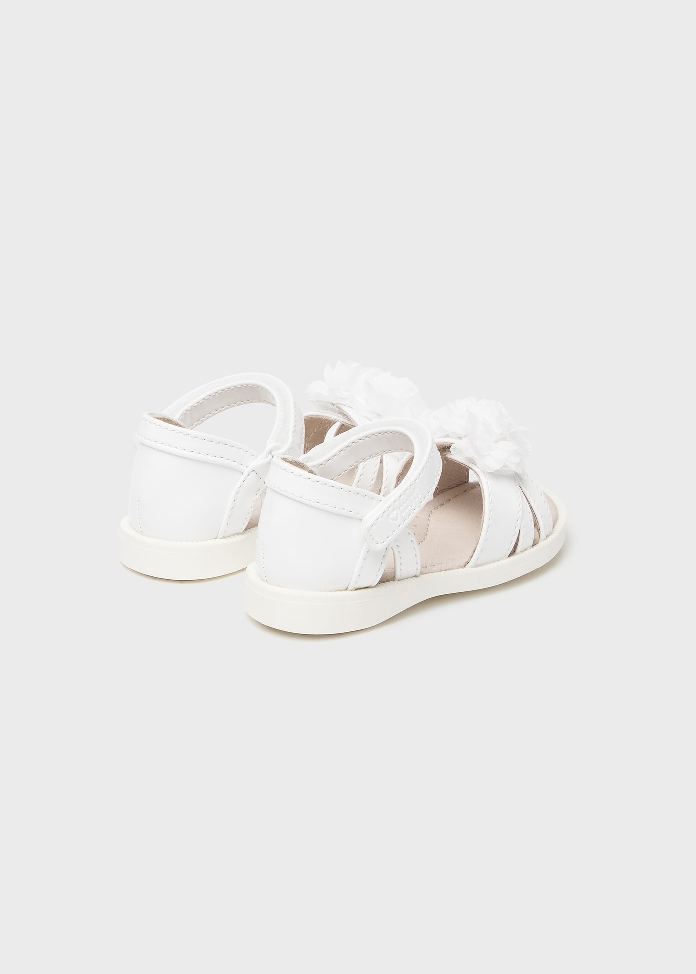 Baby patent leather sandals