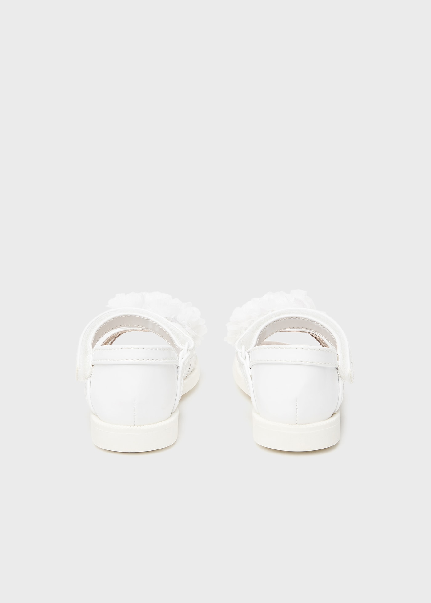 Baby patent leather sandals