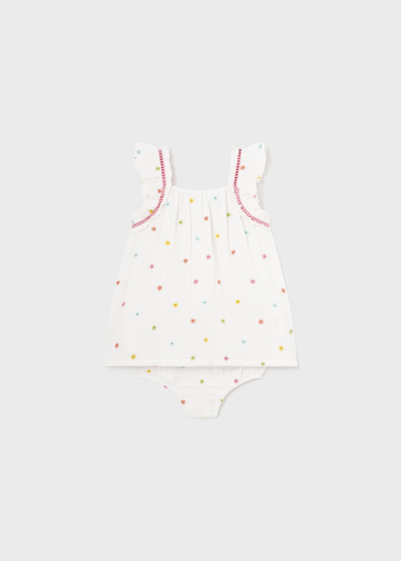 Baby Embroidered Daisy Dress Better Cotton