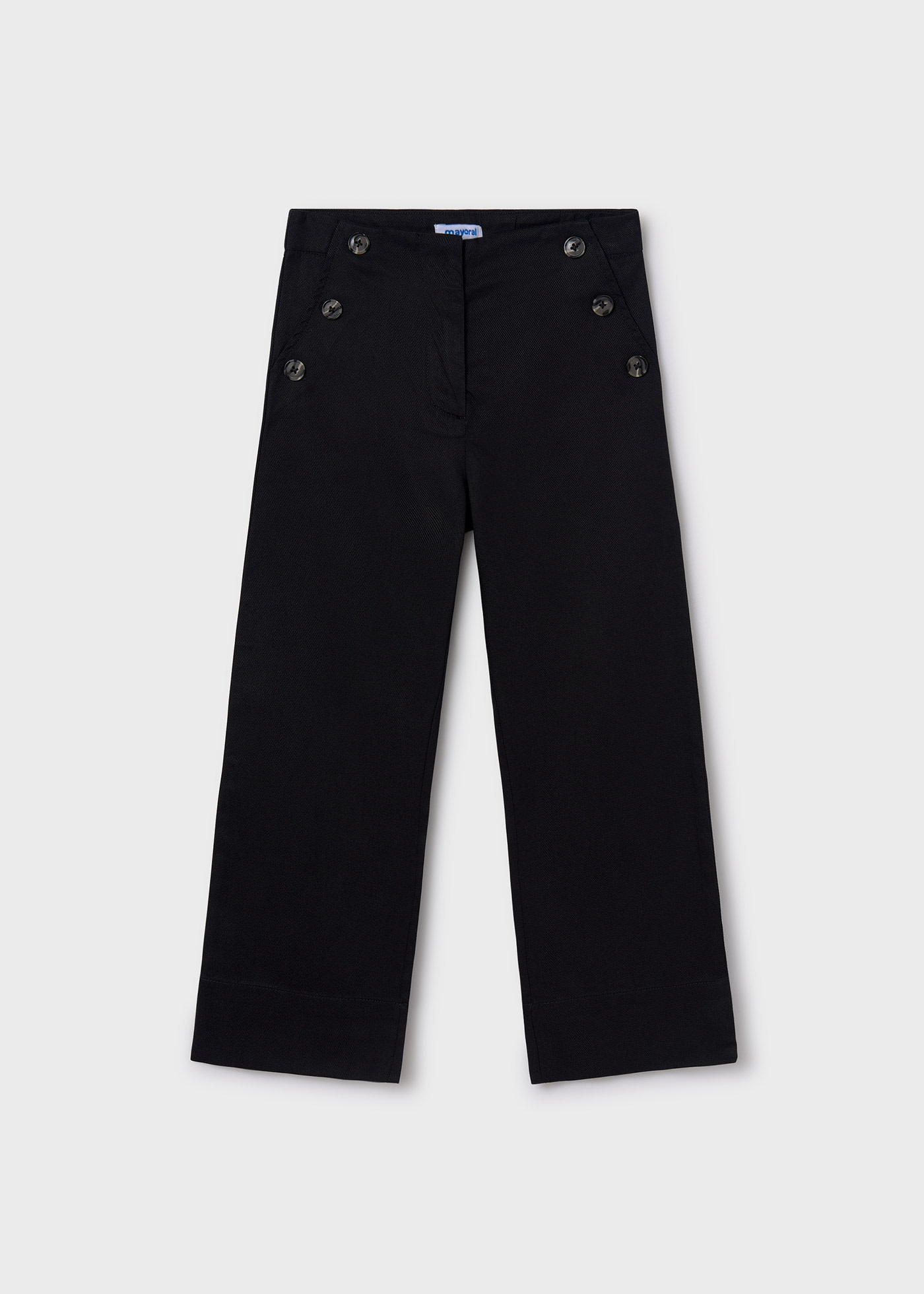 Pantalon culotte boutonné fille