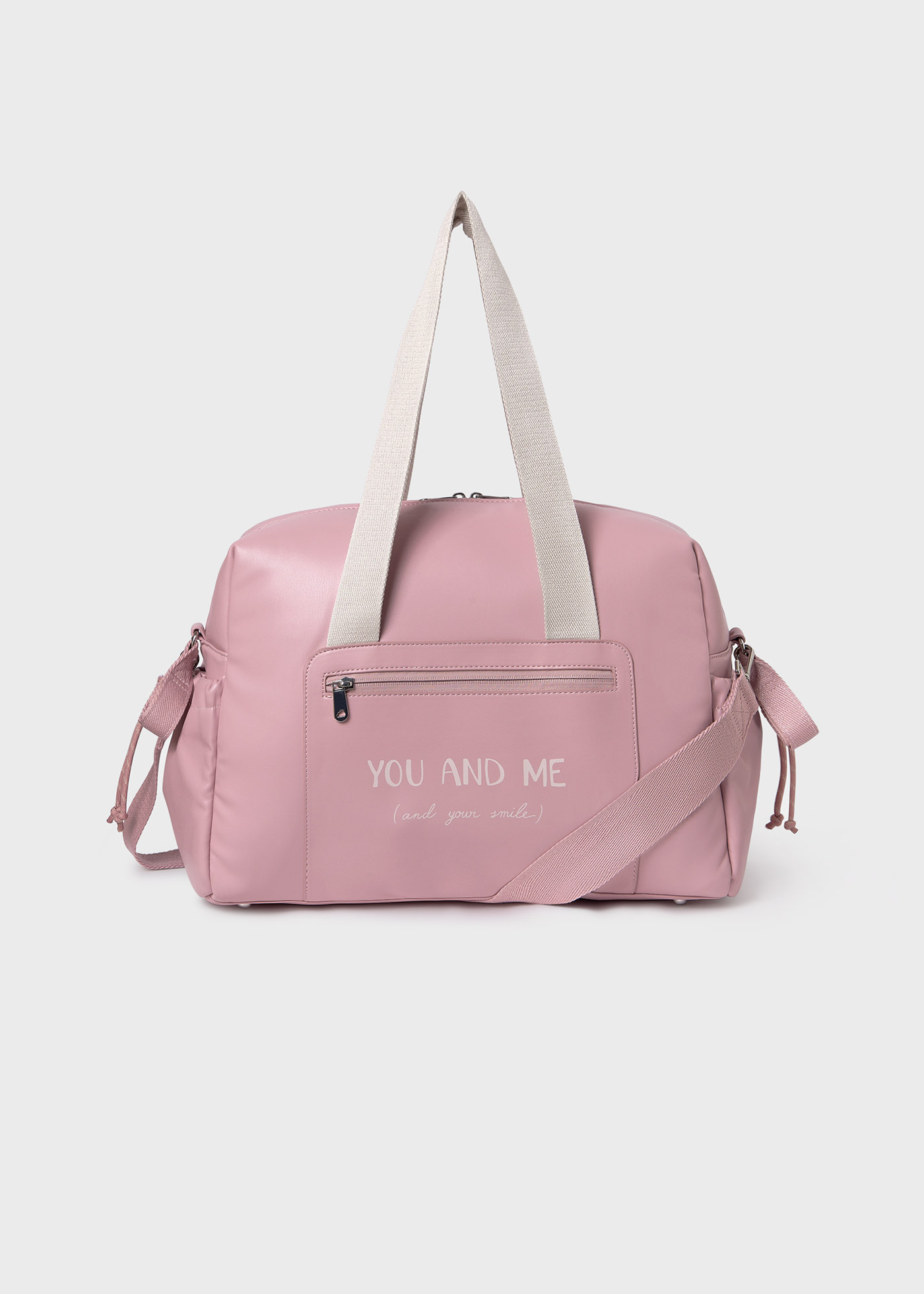 Baby Text Print Maternity Bag